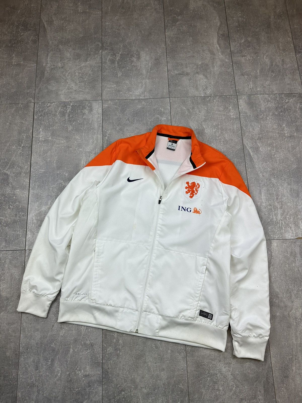 Nike Nike Netherlands KNVB Soccer Light Jacket Size US XL / EU 56 / 4 - 1 Thumbnail
