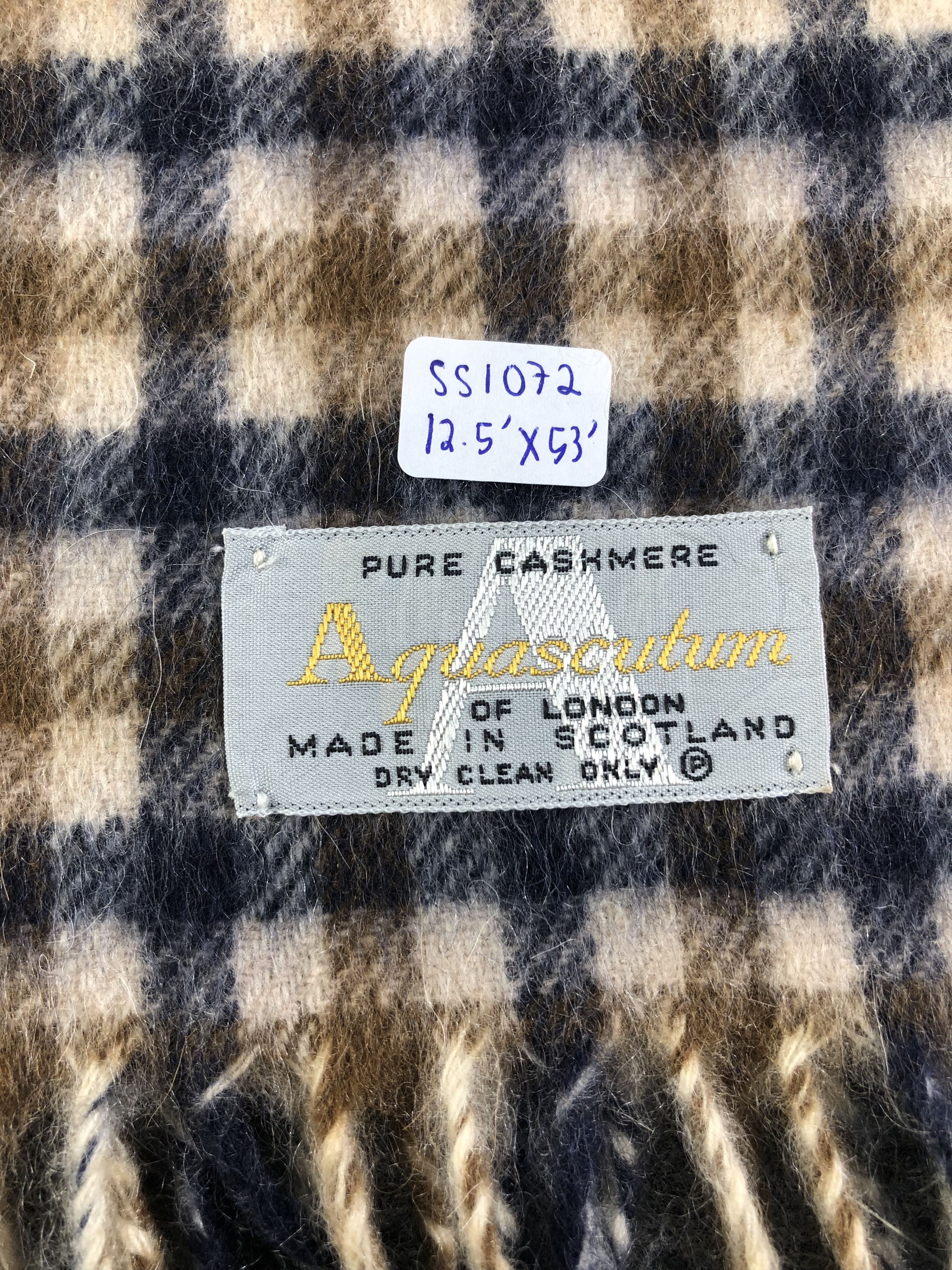 Aquascutum Aquasqutum Scarf / Muffler / Neckwear Size ONE SIZE - 4 Thumbnail