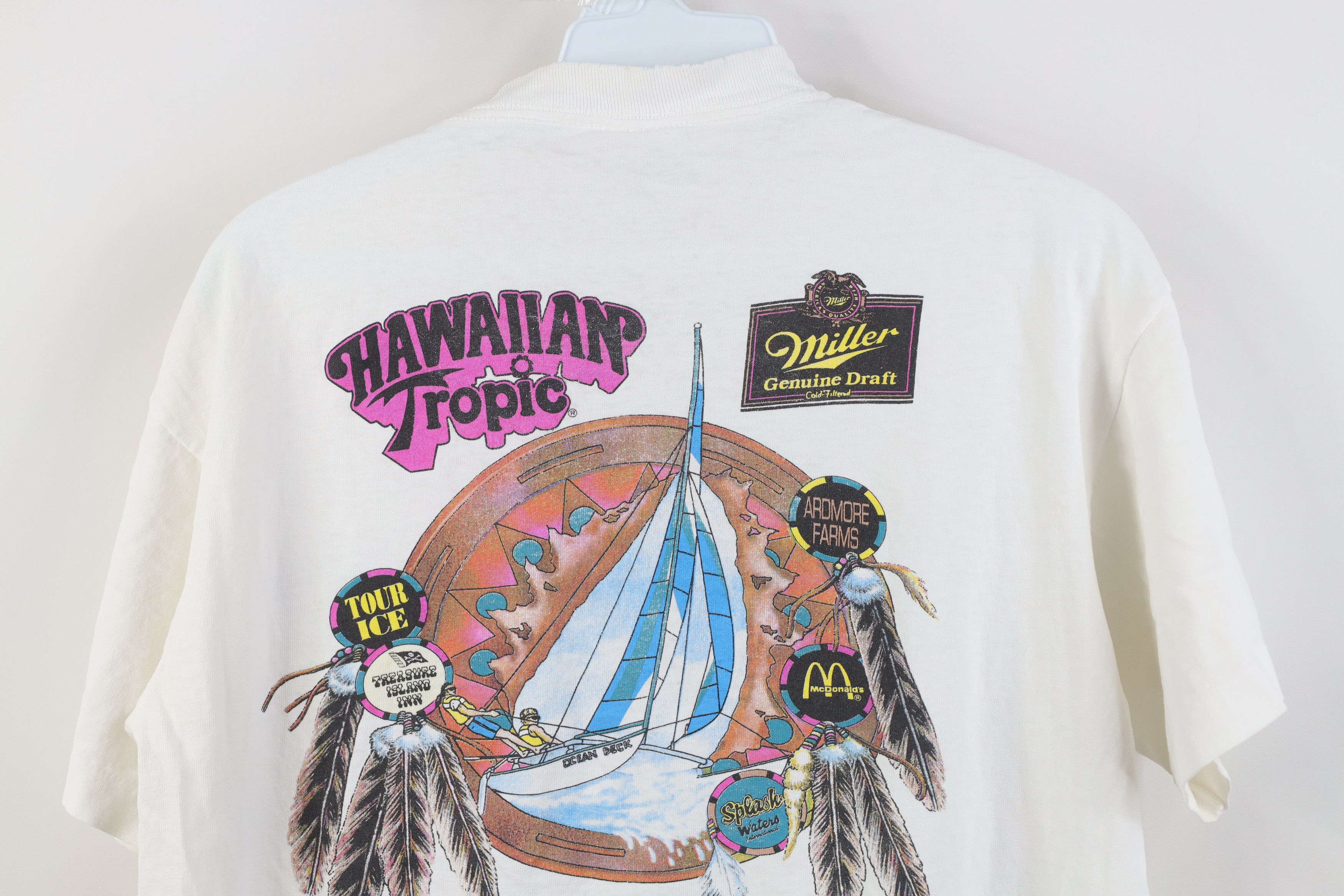 Vintage Vintage 90s Continental Championships Sailing T-Shirt USA Size M / US 6-8 / IT 42-44 - 14 Thumbnail