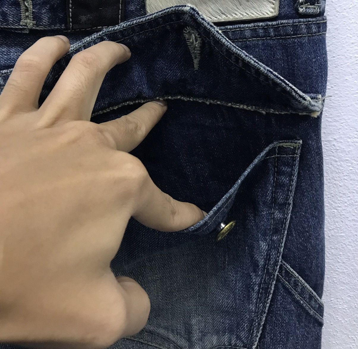 PPFM Vintage PPFM Denim Pants Size US 33 - 13 Thumbnail