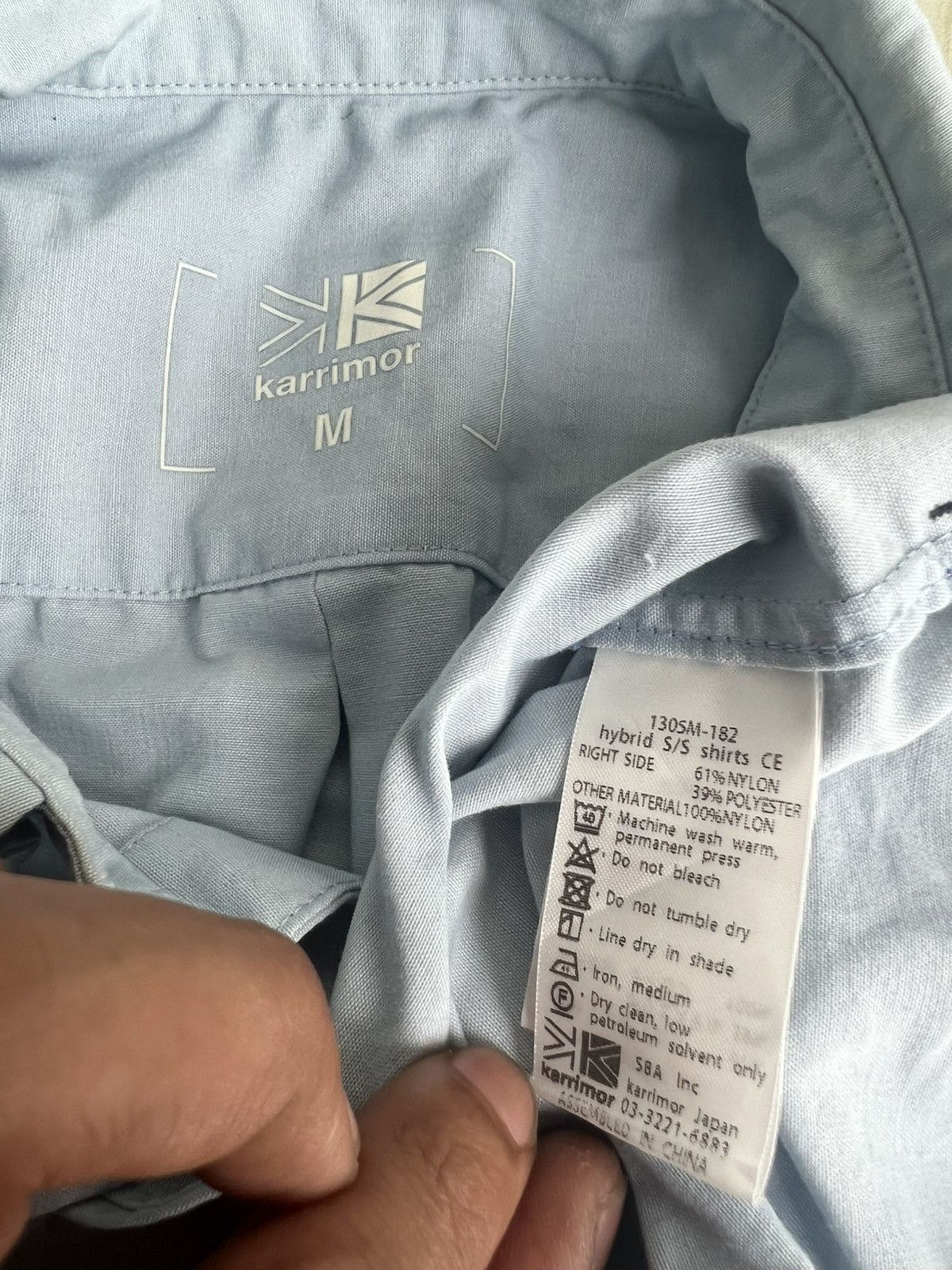 Comme des Garcons Homme Karrimor Junya Watanabe Style Hybrid SS Outdoor Shirt Size US M / EU 48-50 / 2 - 4 Thumbnail