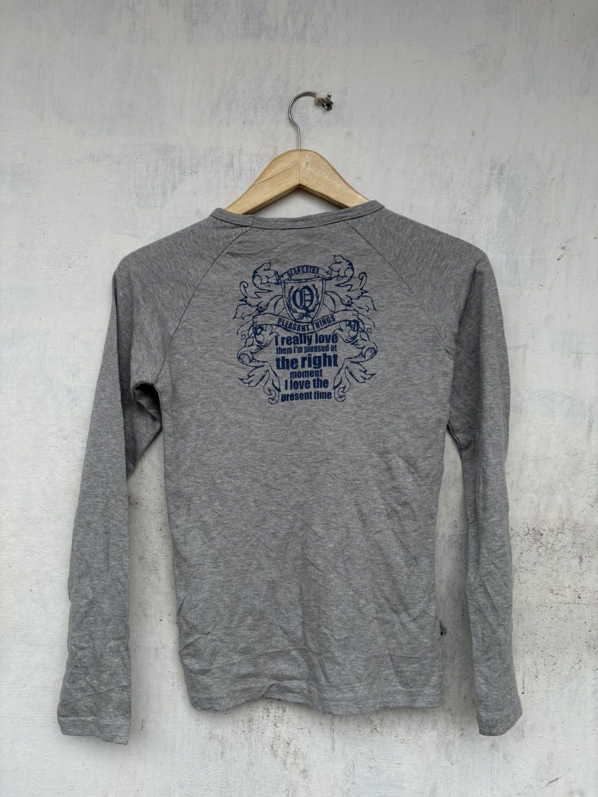 Japanese Brand Crazy Girl Poem Longsleeve Japanese Brand Size US S / EU 44-46 / 1 - 2 Thumbnail