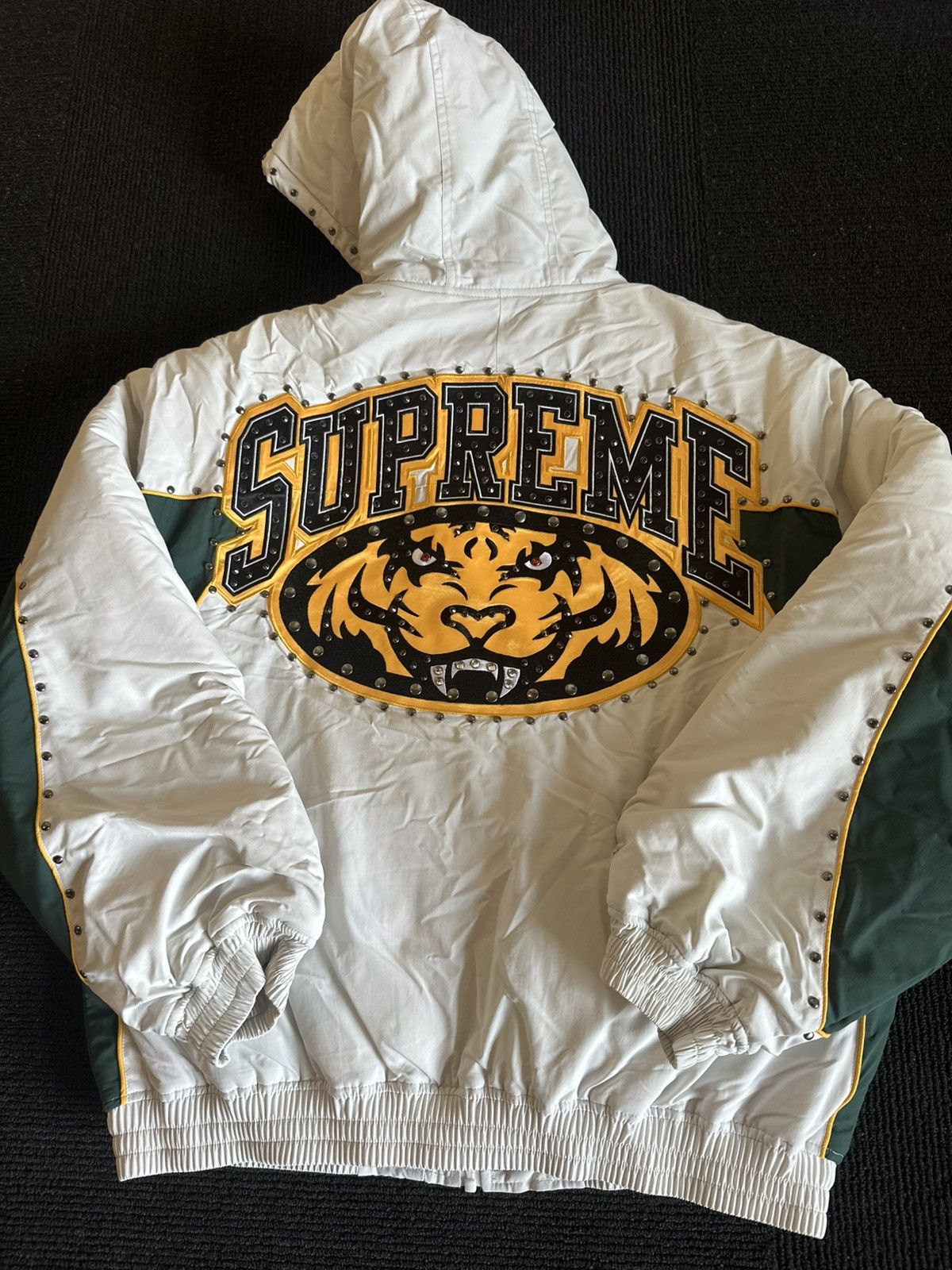 【on's】Supreme Studded Stadium Jacket Supreme Studded Stadium Jacket (SS25) - $398