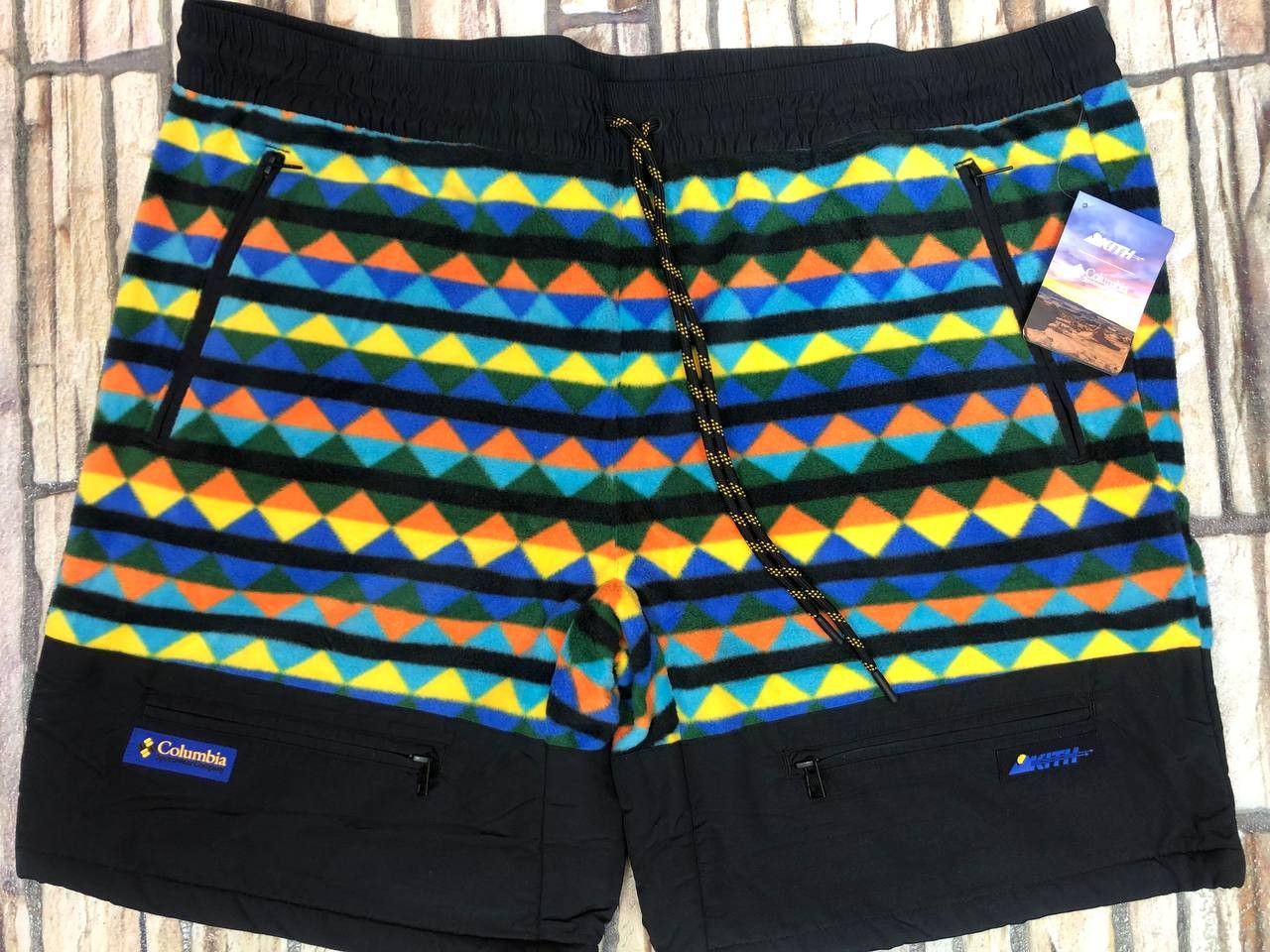 Kith Kith x Columbia Powder Keg Fleece Shorts Deadstock XXL | Grailed