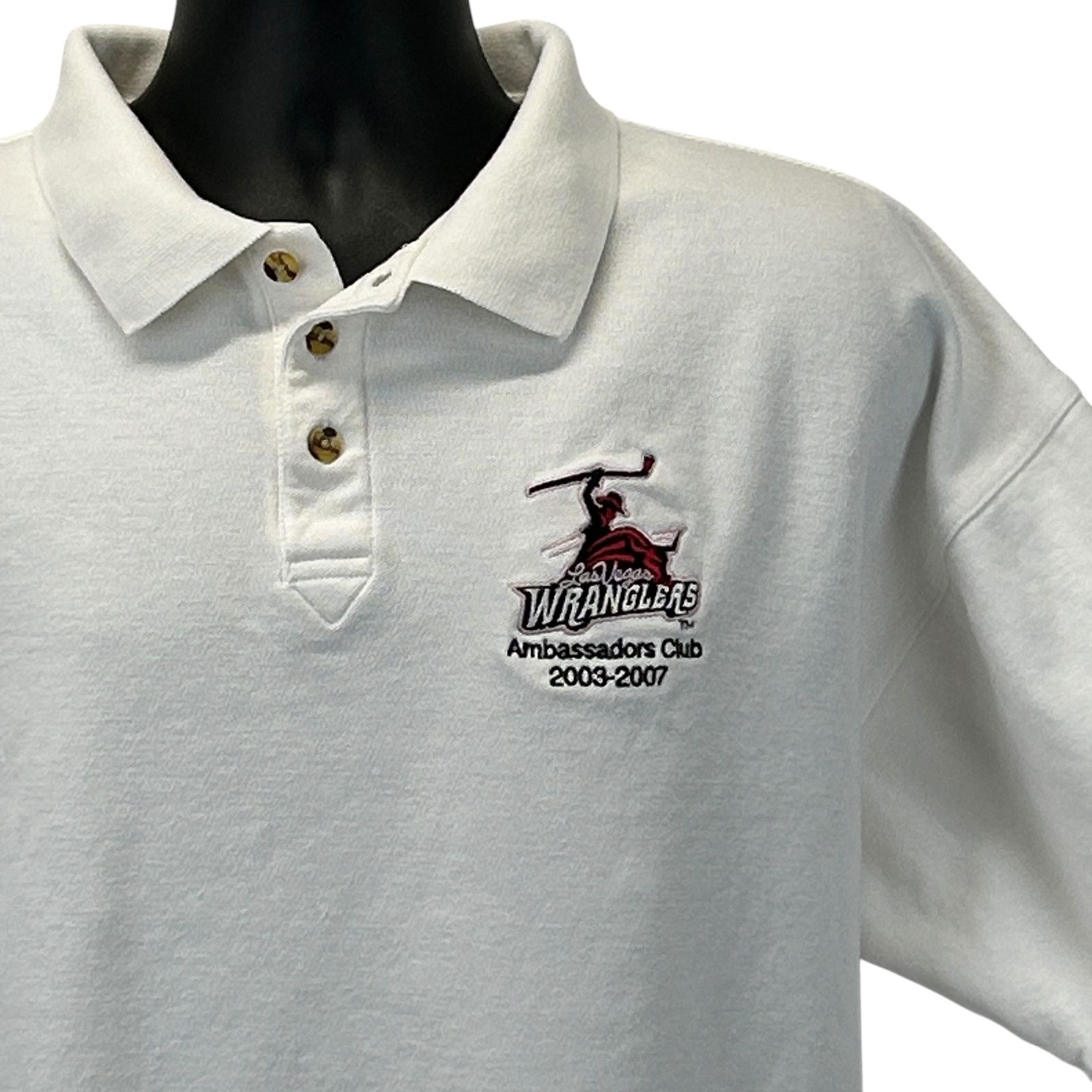 Other Las Vegas Wranglers Ambassadors Club Polo Shirt ECHL XXL 2XL Size US XXL / EU 58 / 5 - 1 Thumbnail