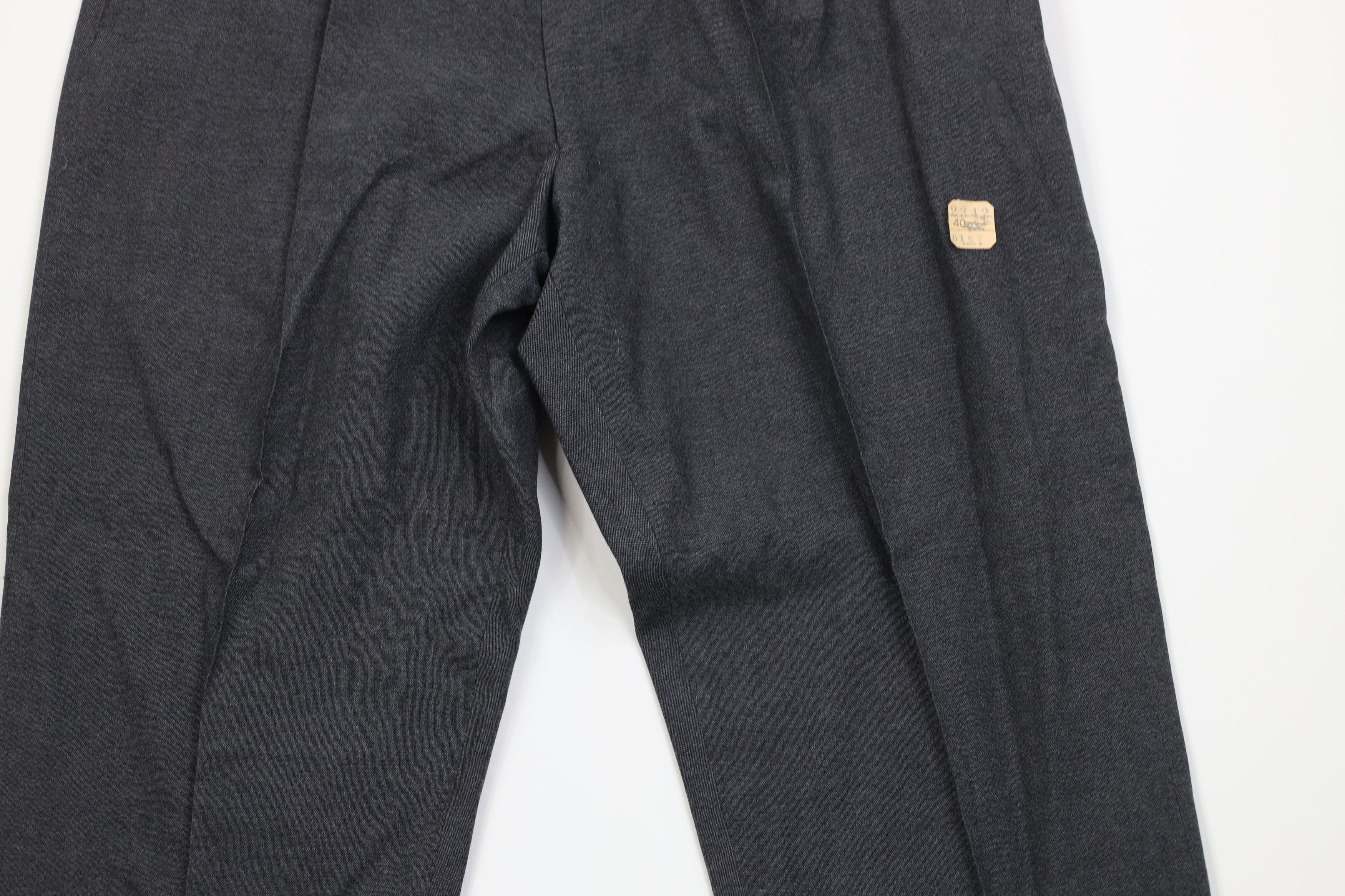 Vintage Deadstock Vintage 50s Hollywood Regency Chino Pants Trousers Size US 34 / EU 50 - 3 Thumbnail