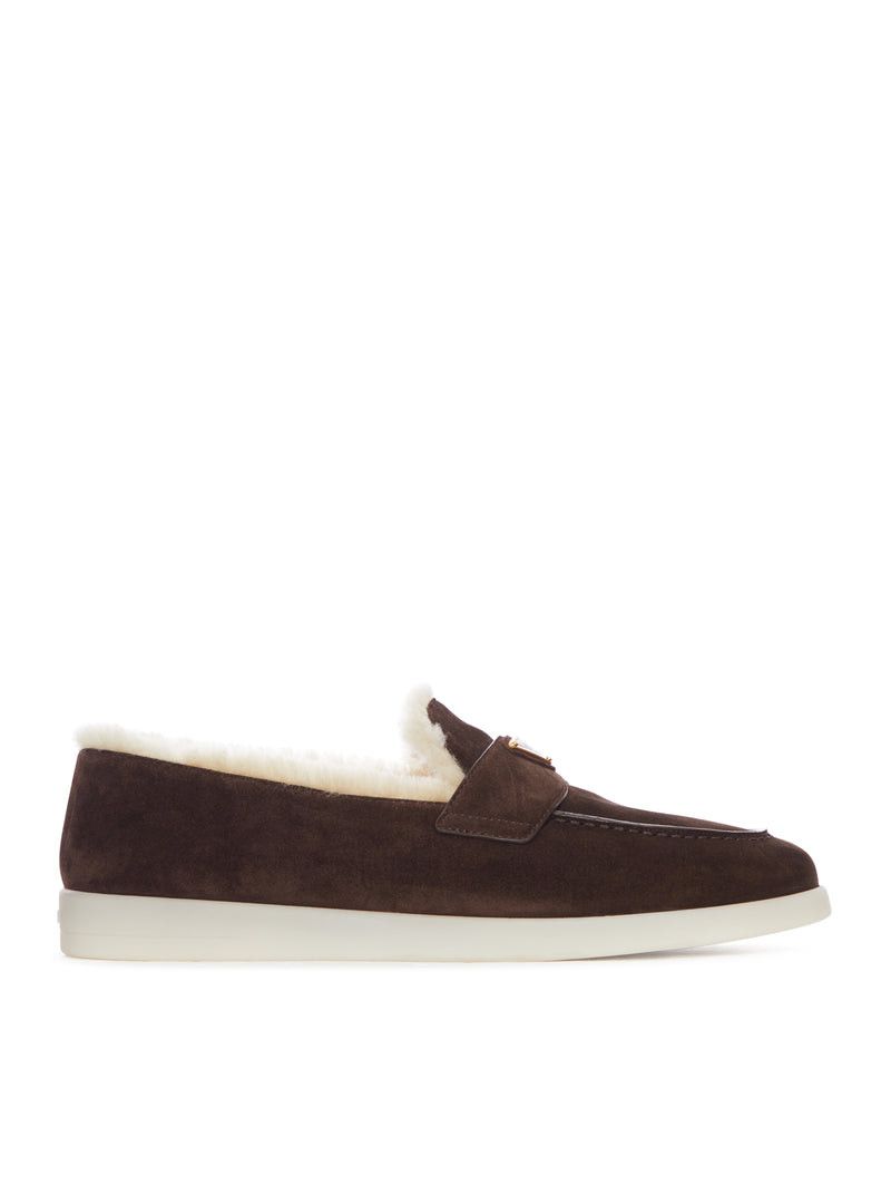 Prada SUEDE LOAFERS Size US 9 / EU 42 - 1 Thumbnail