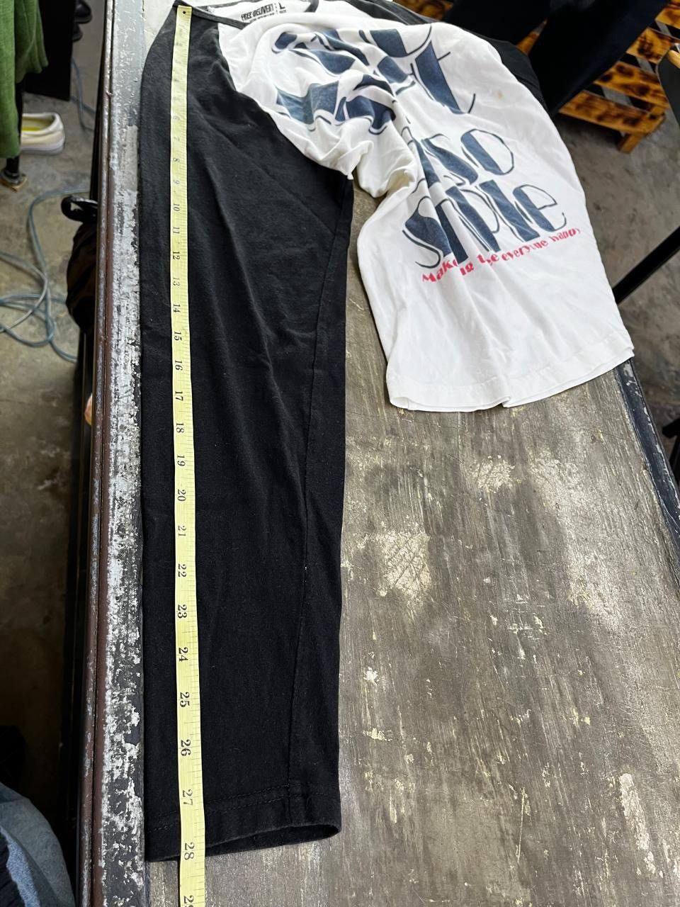 If Six Was Nine × Japanese Brand 2000s life is simple longsleeve style Size US M / EU 48-50 / 2 - 9 Thumbnail