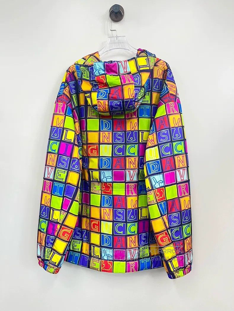 Gucci Gucci Multi-colour letter plaid full-print twill zipper ja Size US S / EU 44-46 / 1 - 2 Thumbnail