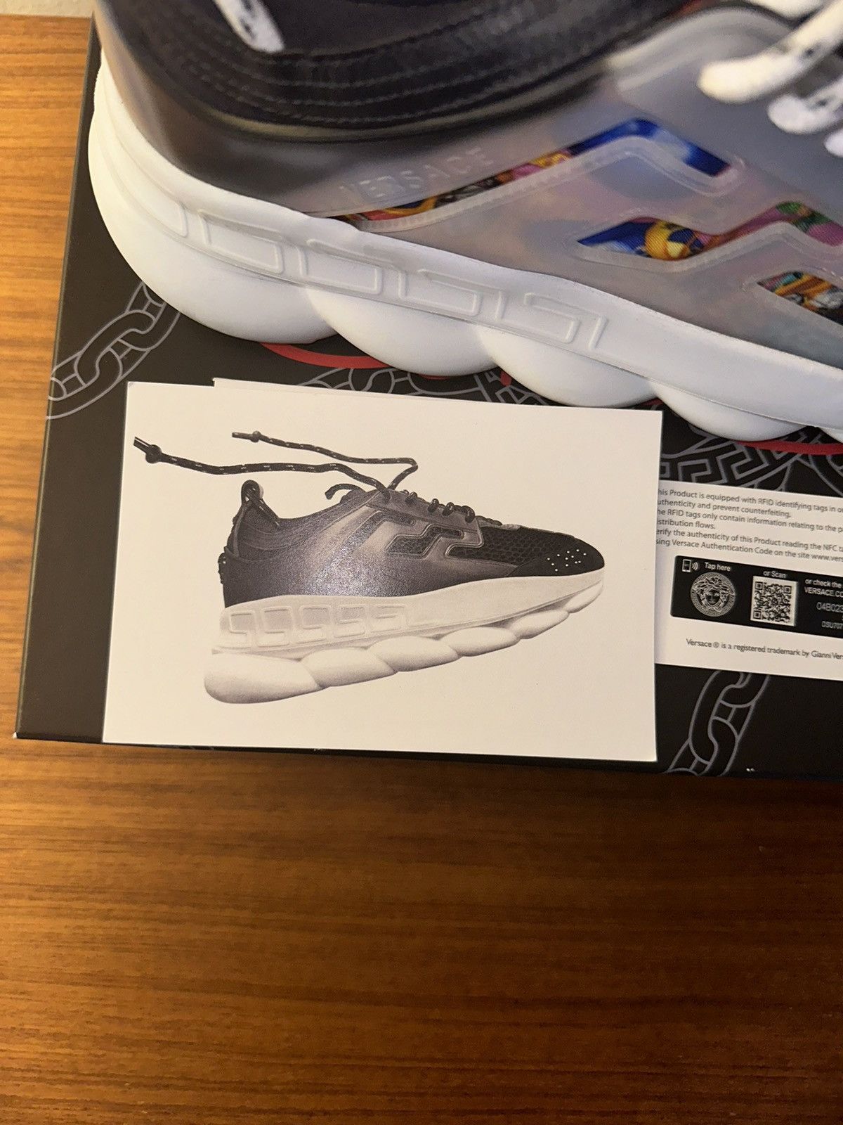 Versace Versace Chain Reaction Navy Multi Size US 10.5 / EU 43-44 - 15 Thumbnail
