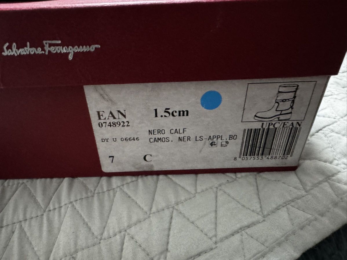 Salvatore Ferragamo Salvatore Ferragamo Rain Boots Size US 7 / IT 37 - 10 Thumbnail