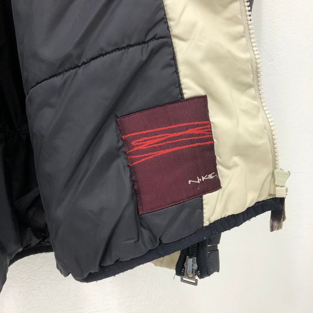 Nike × Vintage Vintage NIKE Primaloft Jacket Two Tone Mini Swoosh BN Size US M / EU 48-50 / 2 - 9 Thumbnail