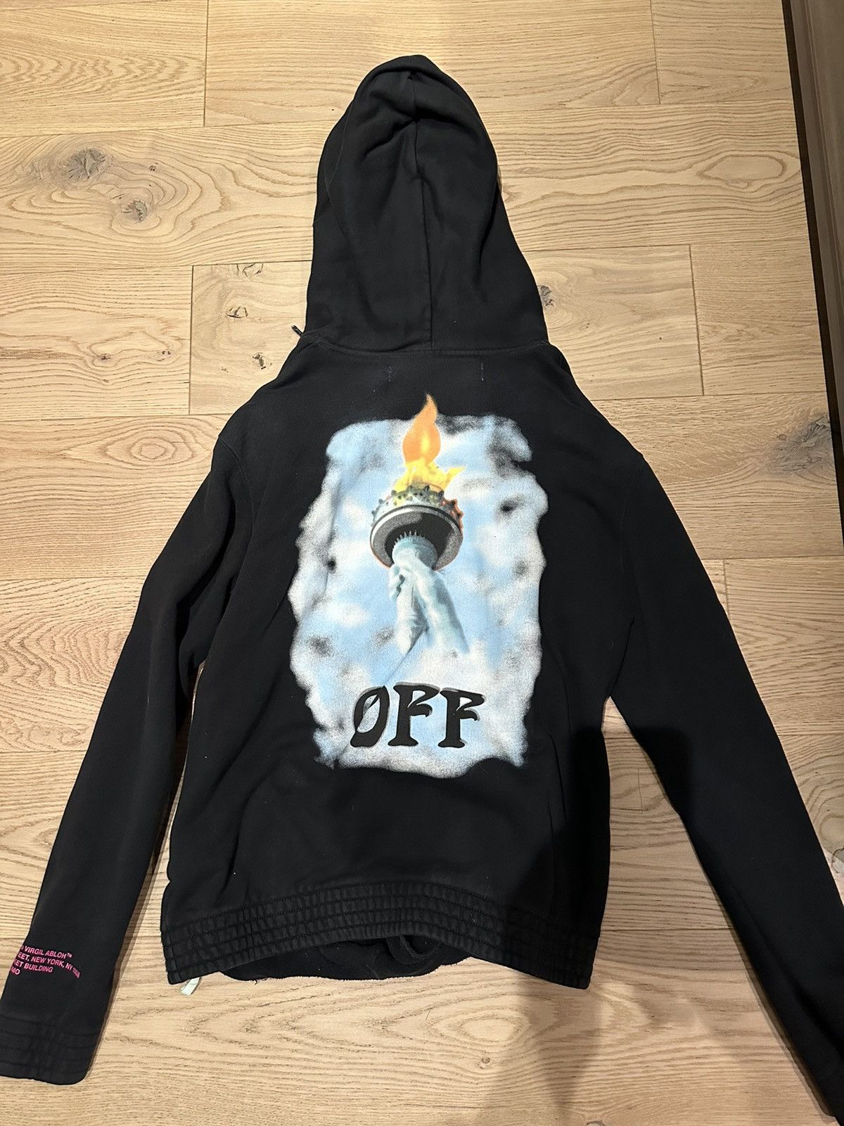 10 Corso Como × Off-White Off-White x 10 Corso Como Statue of Liberty Hoodie Size US L / EU 52-54 / 3 - 2 Thumbnail