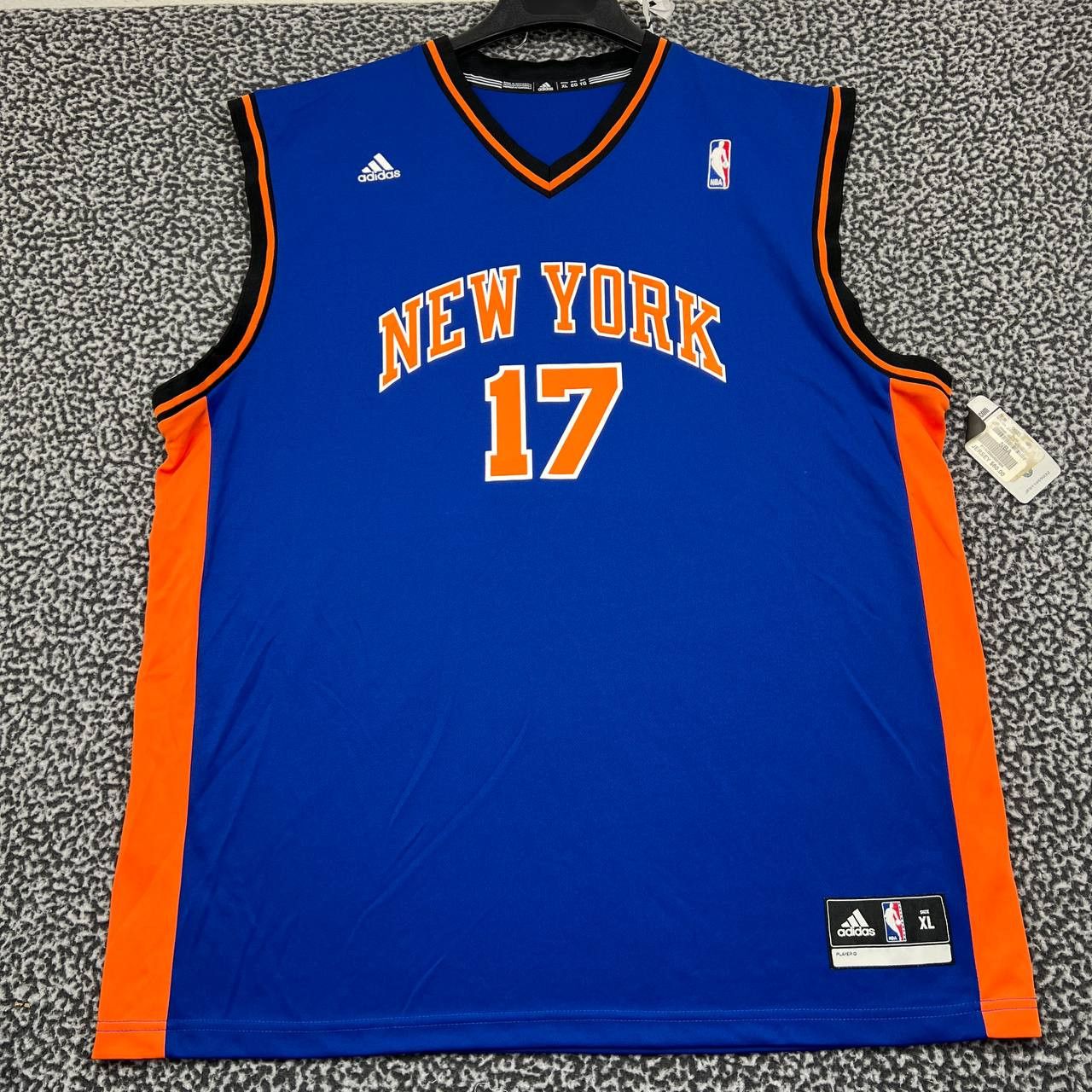 New York Knicks Lin #17 Jersey Shirt Men Adidas New XL