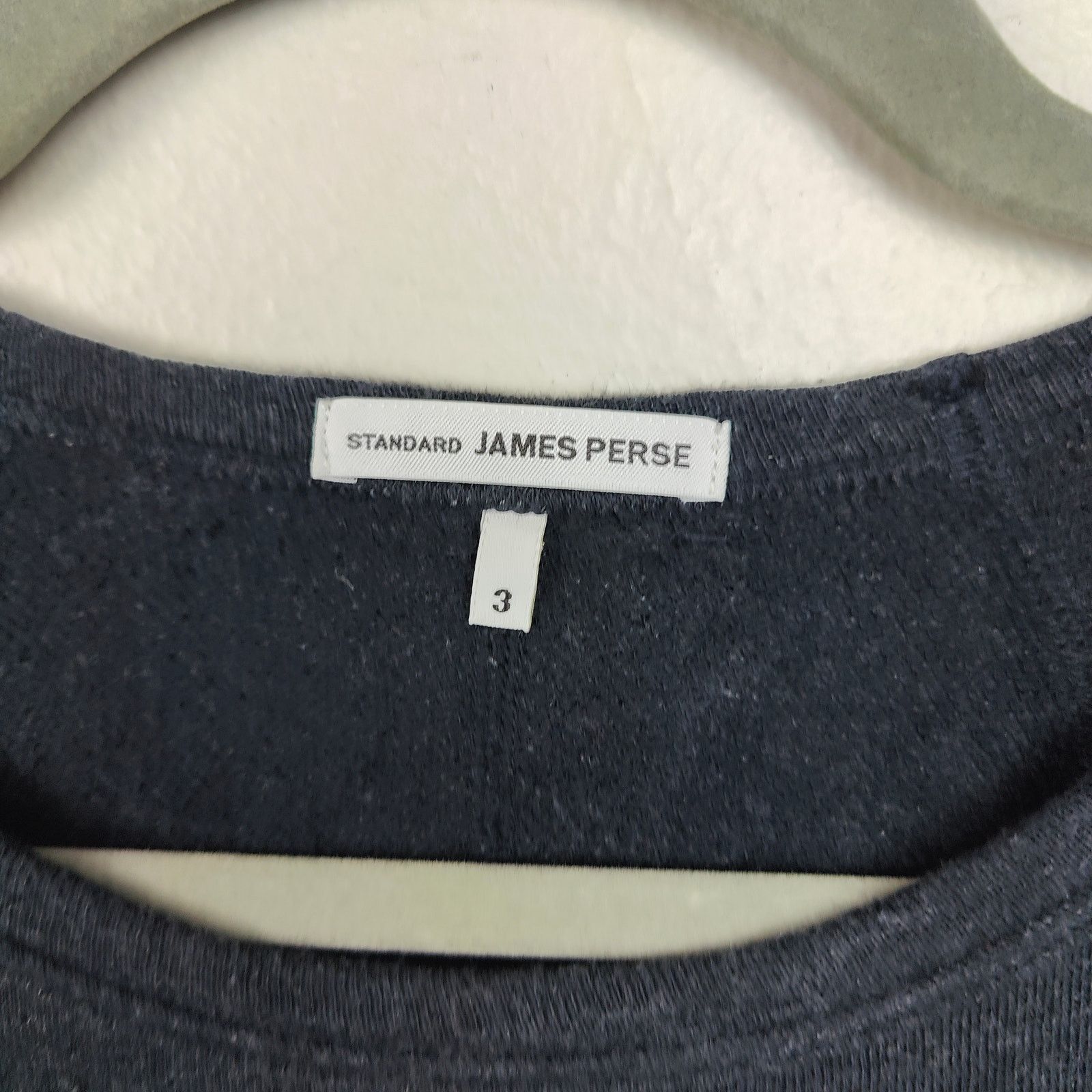 James Perse James Perse Raglan Sweatshirt Dress Womens 3 Large Black Size L / US 10 / IT 46 - 5 Thumbnail