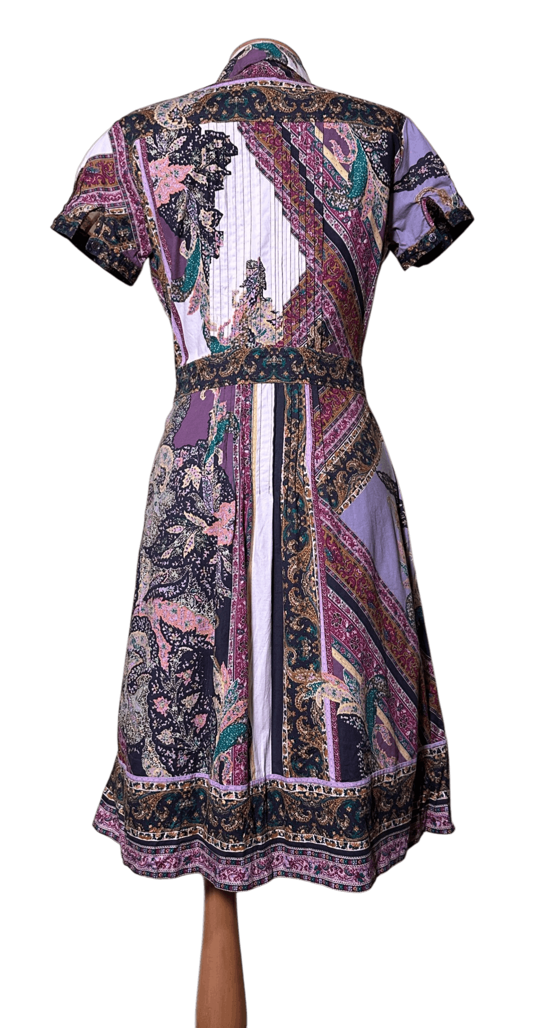 Etro Paisley and patchwork-inspired print dress Size M / US 6-8 / IT 42-44 - 5 Thumbnail