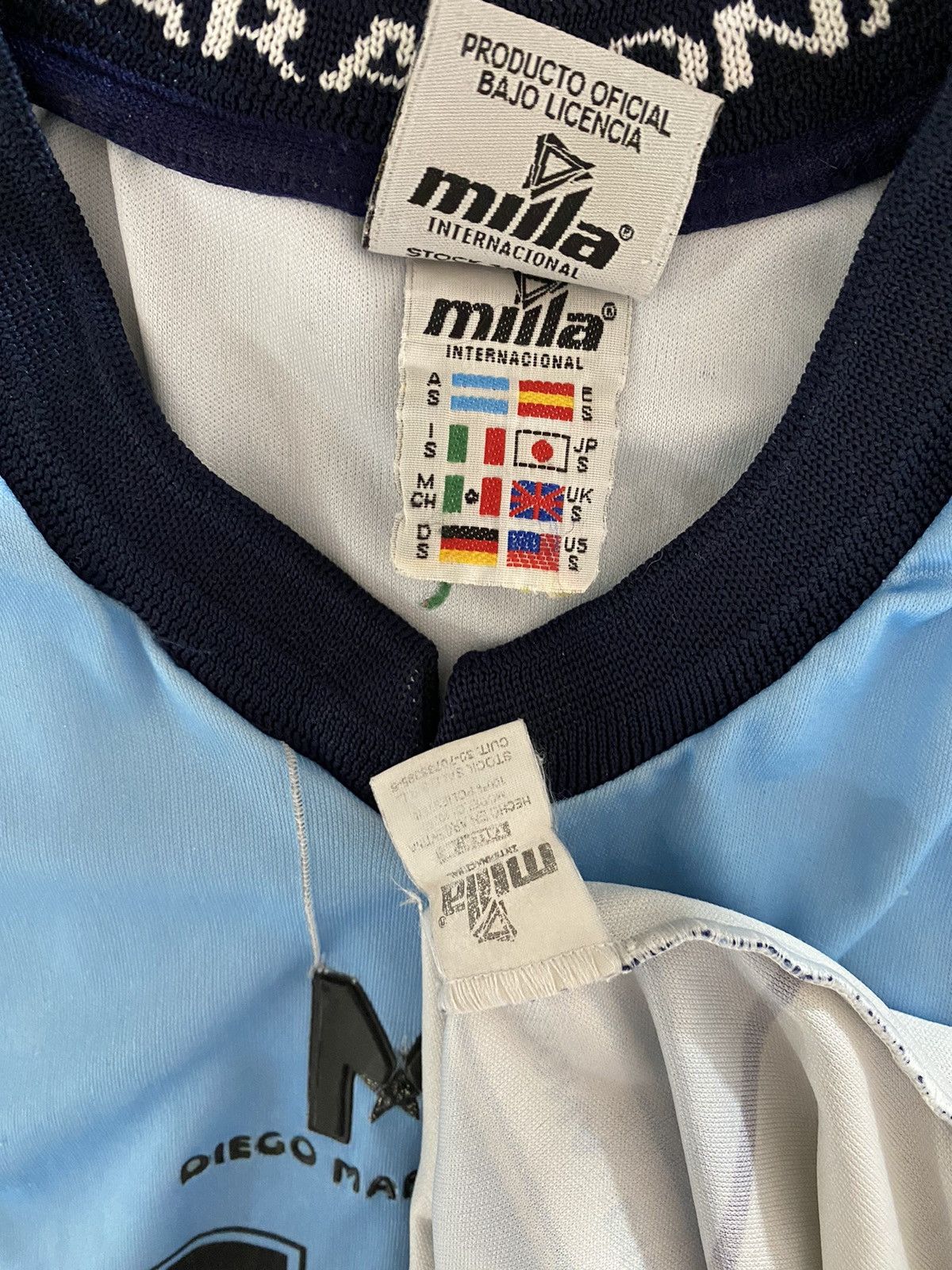 Other Vintage Football Shirt Tribute to Maradona’s soccer Era Size US M / EU 48-50 / 2 - 12 Thumbnail