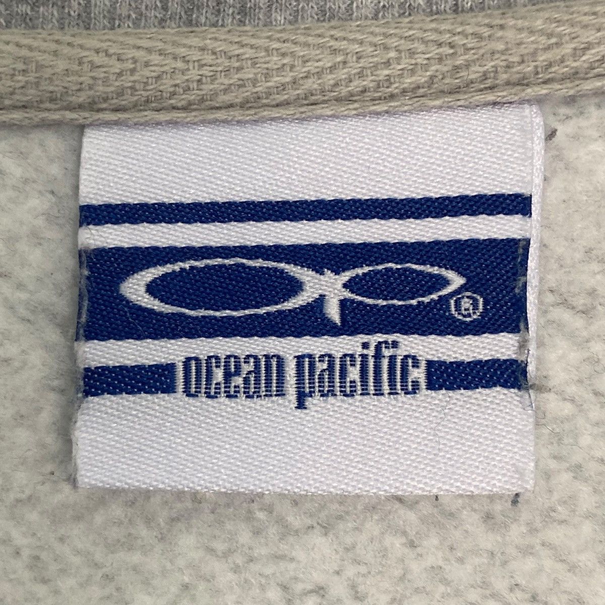 Vintage Vintage Ocean Pacific Sweatshirt Crewneck Grey Size L Size US L / EU 52-54 / 3 - 6 Thumbnail