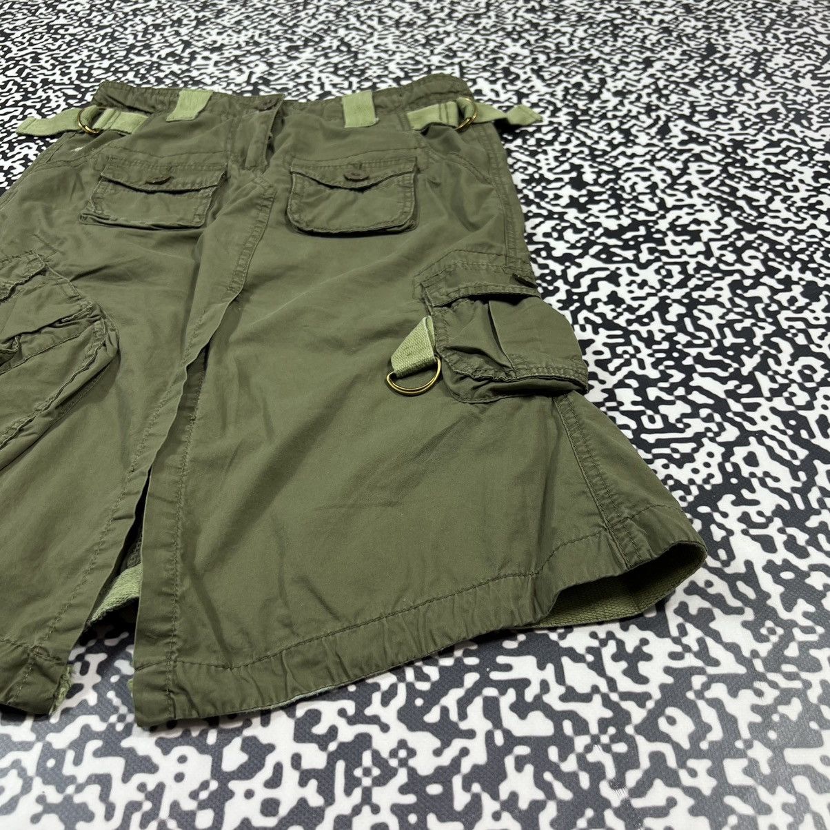 Abercrombie & Fitch Vintage Y2K Abercrombie Fitch Cargo Utility Style Skirt Size 26" / US 2 / IT 38 - 10 Thumbnail