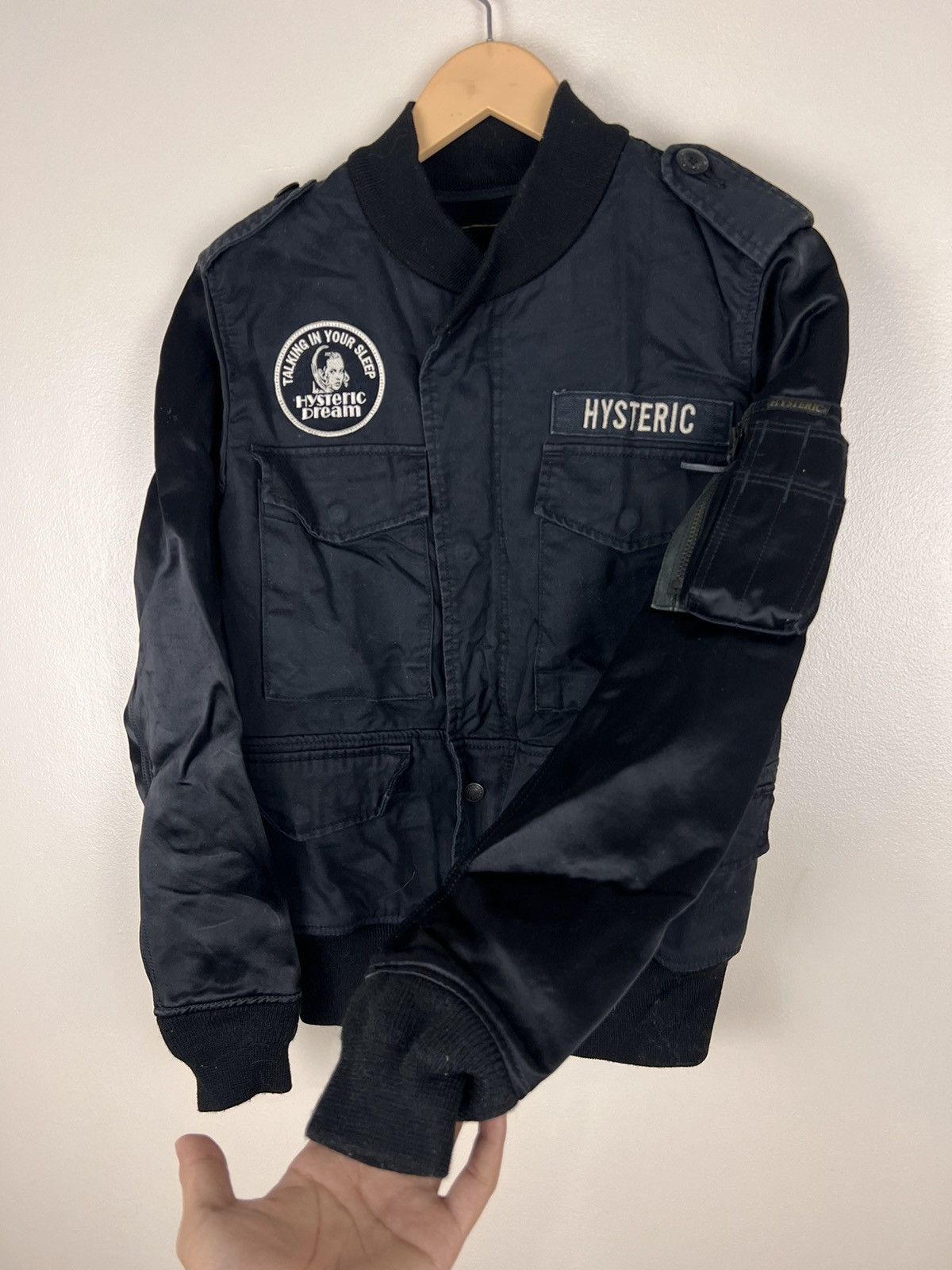 Hysteric Glamour VINTAGE HYSTERIC GLAMOUR MILITARY MULTI POCKET JACKET Size M / US 6-8 / IT 42-44 - 3 Thumbnail