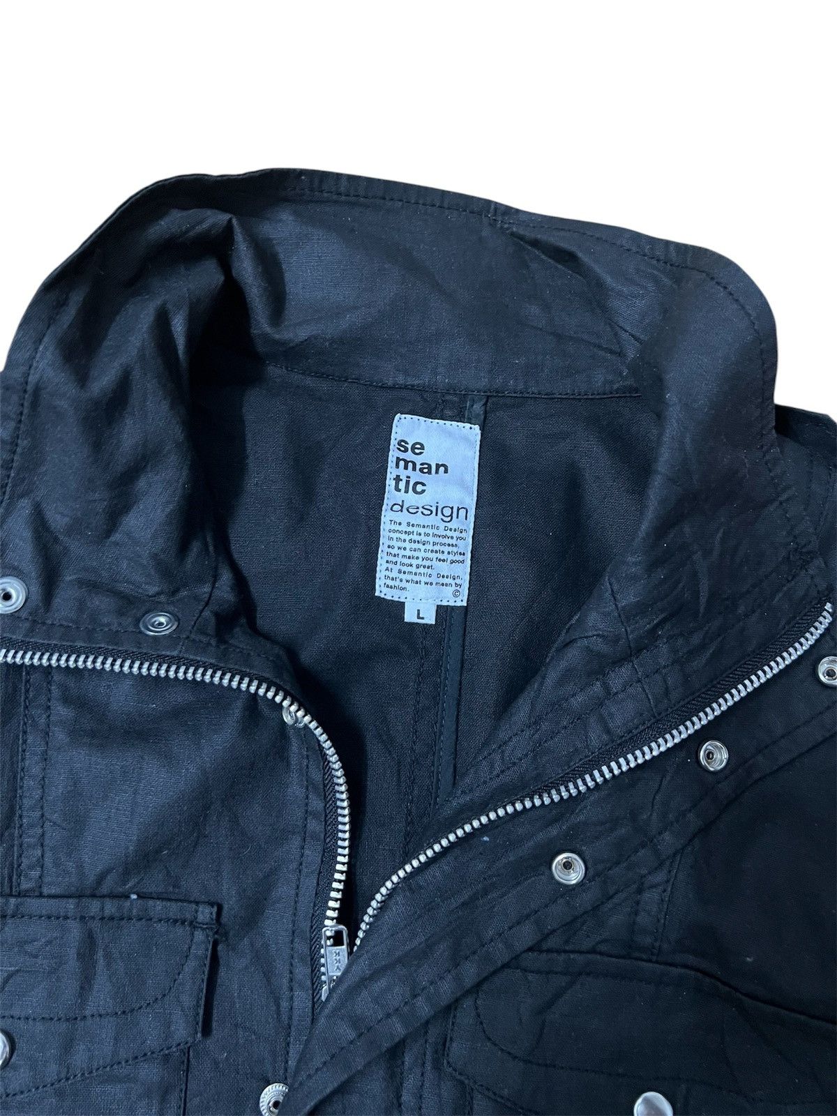 Seditionaries × semanticdesign Seditionaries Semantic Design jacket sleeveless rock Size US L / EU 52-54 / 3 - 3 Thumbnail