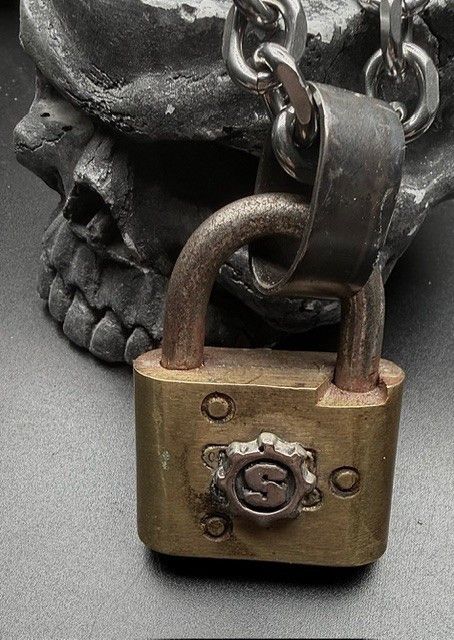 Other STARLINGEAR .925 Medium Skull Logo Padlock Oxidized 2009 Size ONE SIZE - 3 Thumbnail