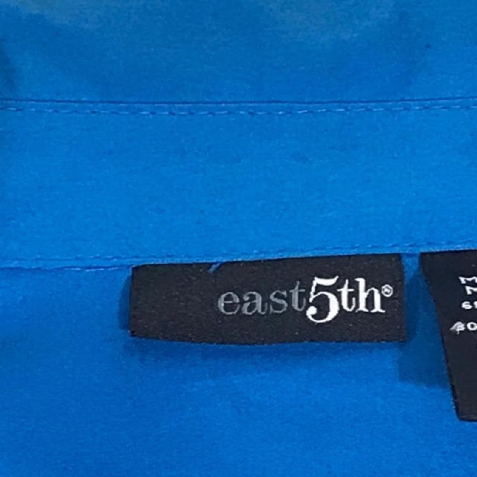 Other East 5th Blue Button Down Shirt Size Medium NWT Size M / US 6-8 / IT 42-44 - 7 Thumbnail