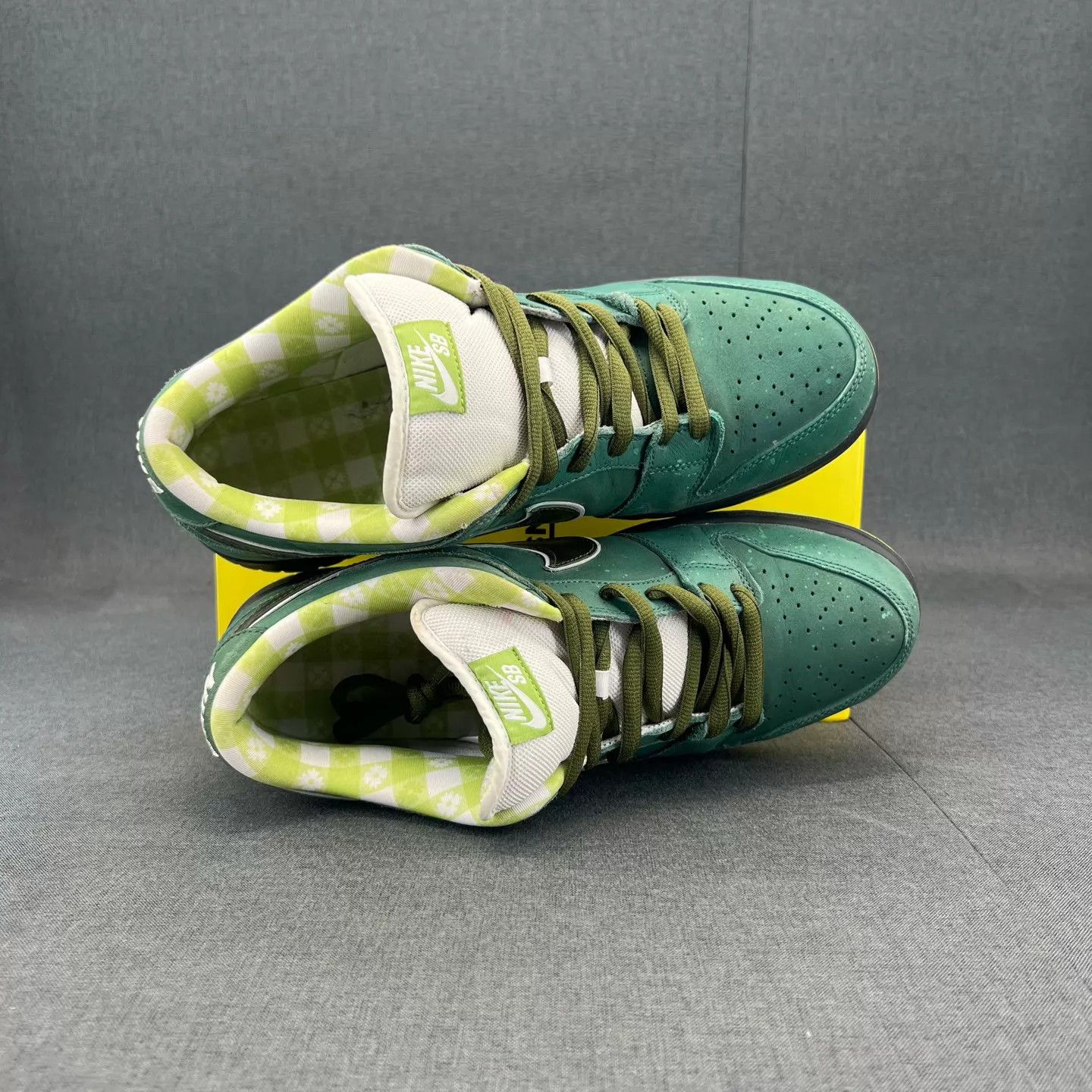 Nike Nike Dunk SB Low Green Lobster 45.5 Original Box Size US 12.5 / EU 45-46 - 6 Thumbnail