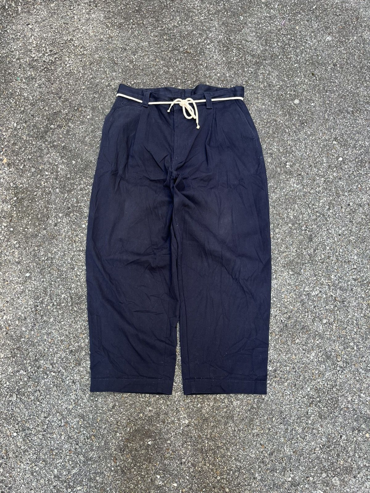 GU Japanese Gu Balloon Pants Navy Blue Size US 36 / EU 52 - 1 Thumbnail