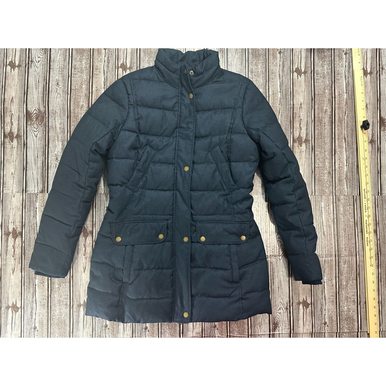 Barbour Barbour Goldfinch Quilted Jacket Dark Blue Size 6 NWOT Grailed