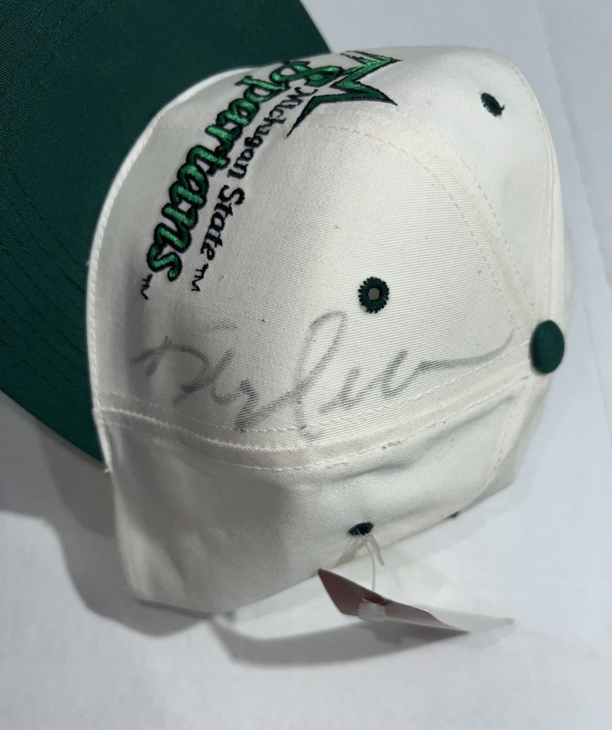 Vintage New Vintage Michigan State Spartans Hat Script Autographed Size ONE SIZE - 9 Thumbnail
