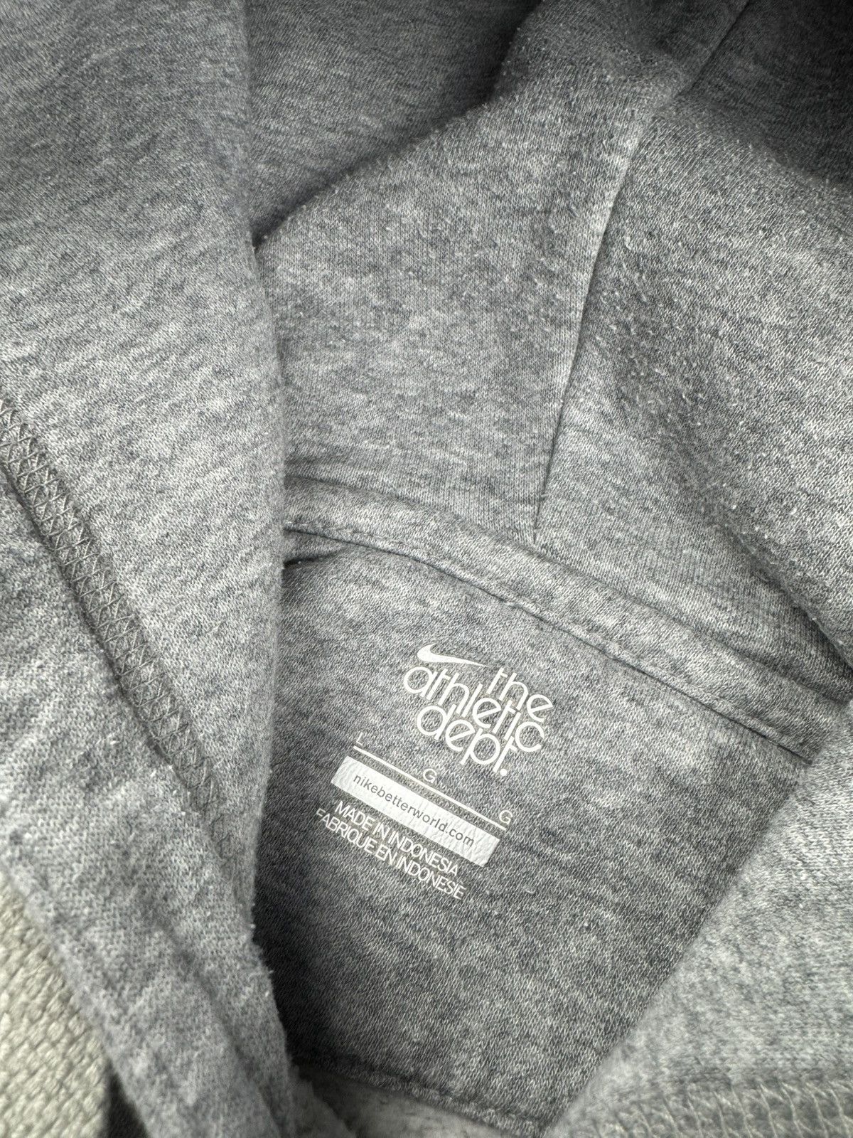 Nike × Vintage NIKE VINTAGE CENTER LOGO OVERSIZE BOXY HOODIE Size US L / EU 52-54 / 3 - 7 Thumbnail