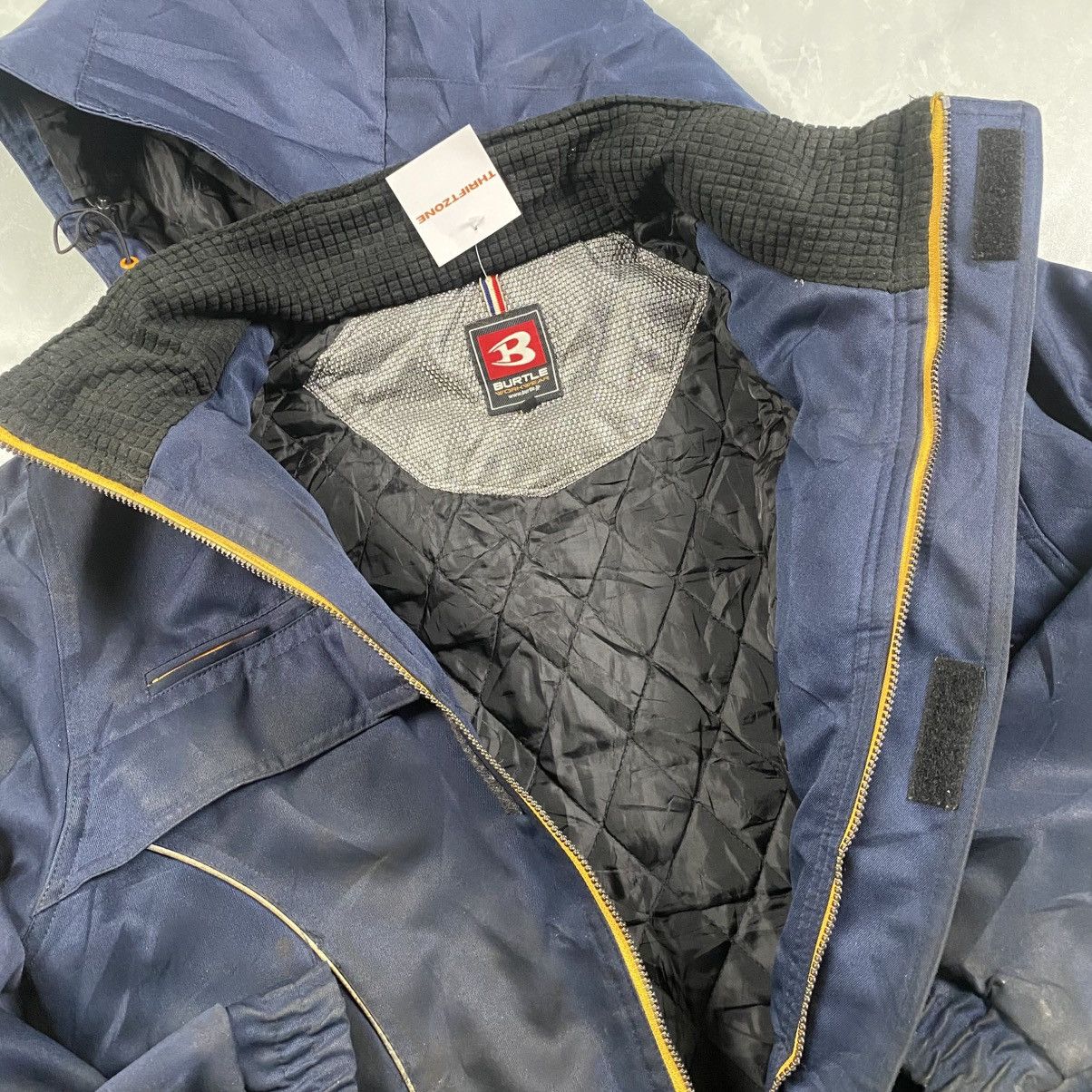 Japanese Brand Vintage Burtle Workwear Outdoor Distressed Jacket Size US M / EU 48-50 / 2 - 9 Thumbnail