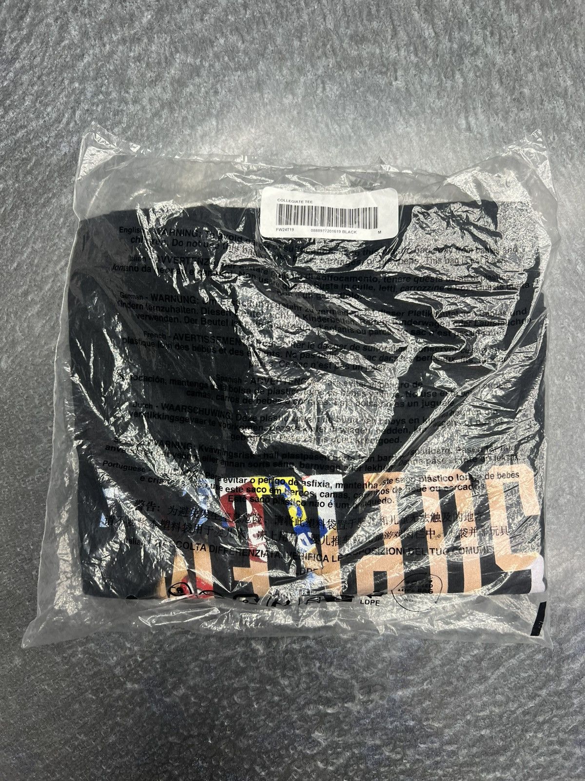 Supreme Supreme Tera Patrick Collegiate T-Shirt Size US M / EU 48-50 / 2 - 7 Thumbnail