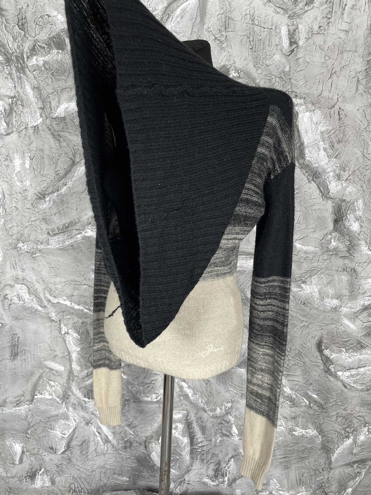 Designer × Diesel Diesel Y2K Double Neck Sweater Maison Margiela Style Size S / US 4 / IT 40 - 8 Thumbnail