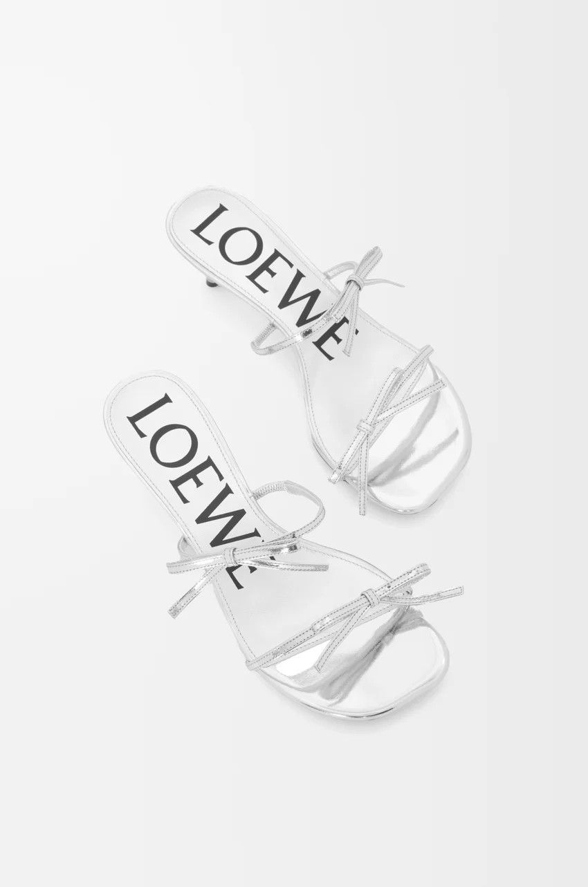 Loewe o1loc1c0525 Sandals in Silver Size US 8 / IT 38 - 4 Thumbnail