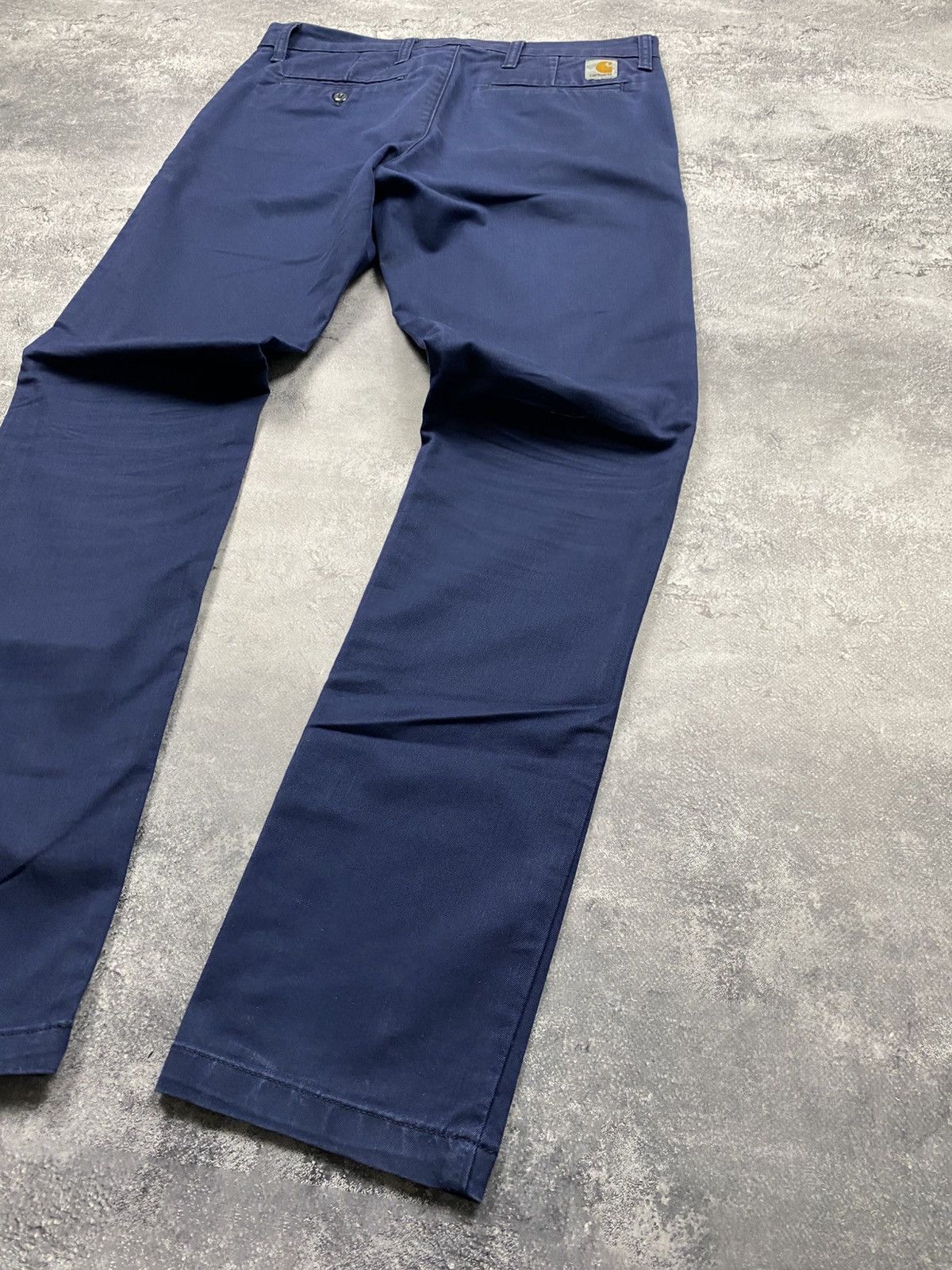 Carhartt Vintage Y2K Carhartt Sid Pant Blue Work Pants Size US 32 / EU 48 - 11 Thumbnail