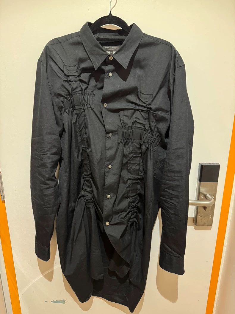Comme des Garcons Comme Des Garcons Asymmetric pleated shirt Size L / US 10 / IT 46 - 1 Thumbnail
