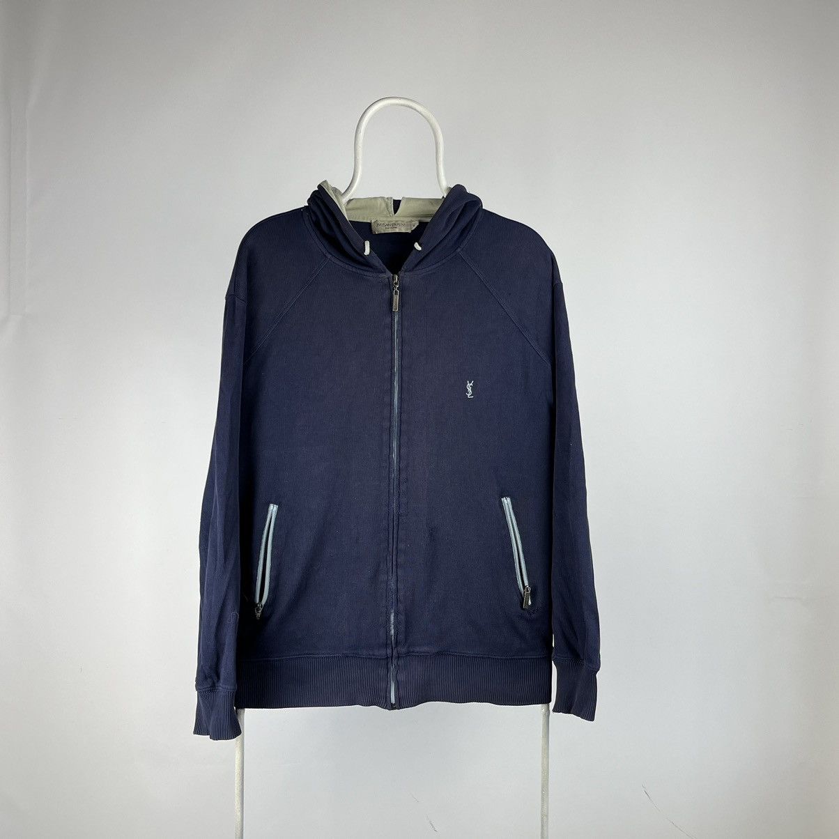 Vintage Yves Saint Laurent zip hoodie vintage size XLarge | Grailed