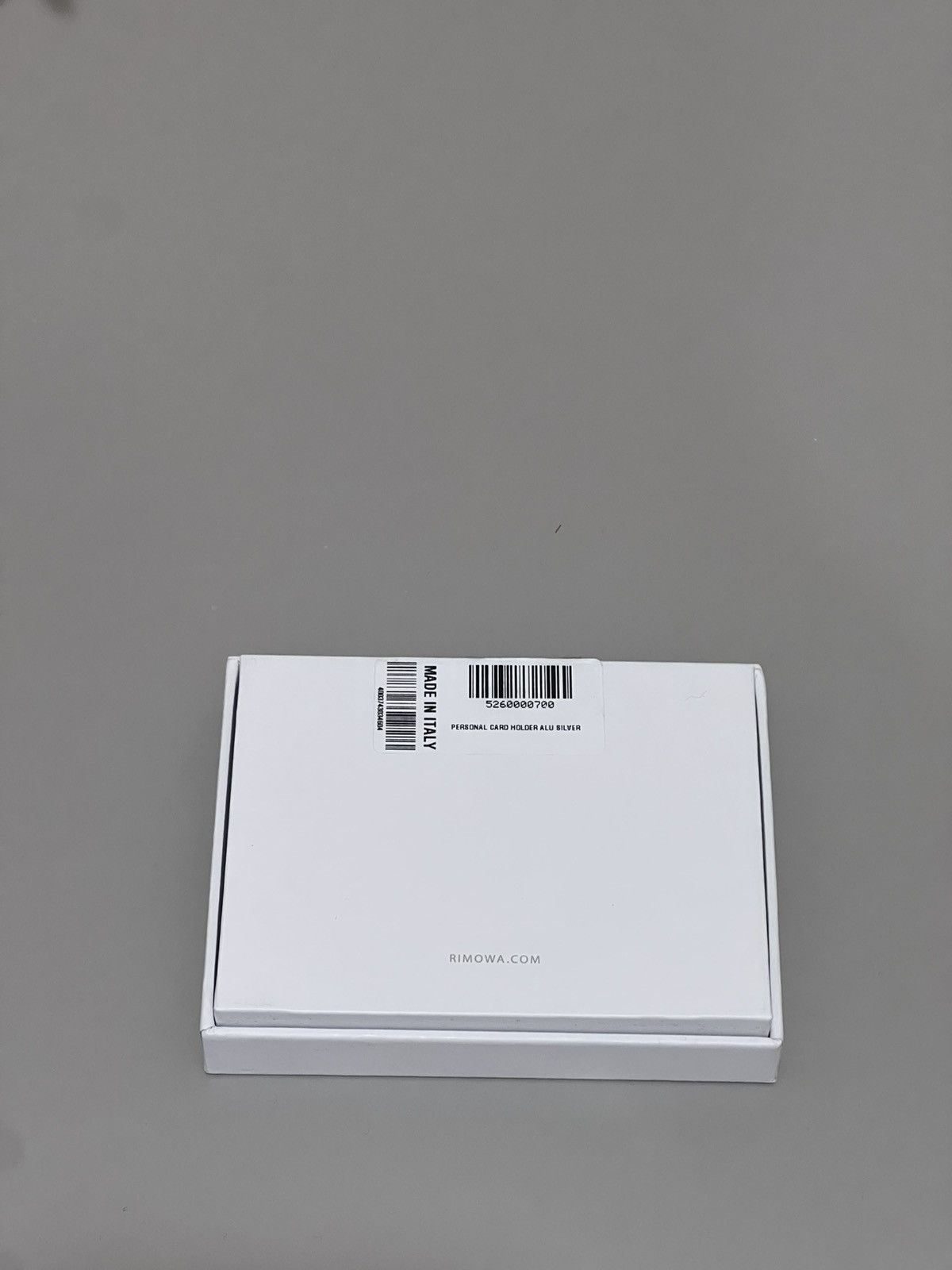 Rimowa Rimowa Aluminum Silver Card Holder Size ONE SIZE - 7 Thumbnail