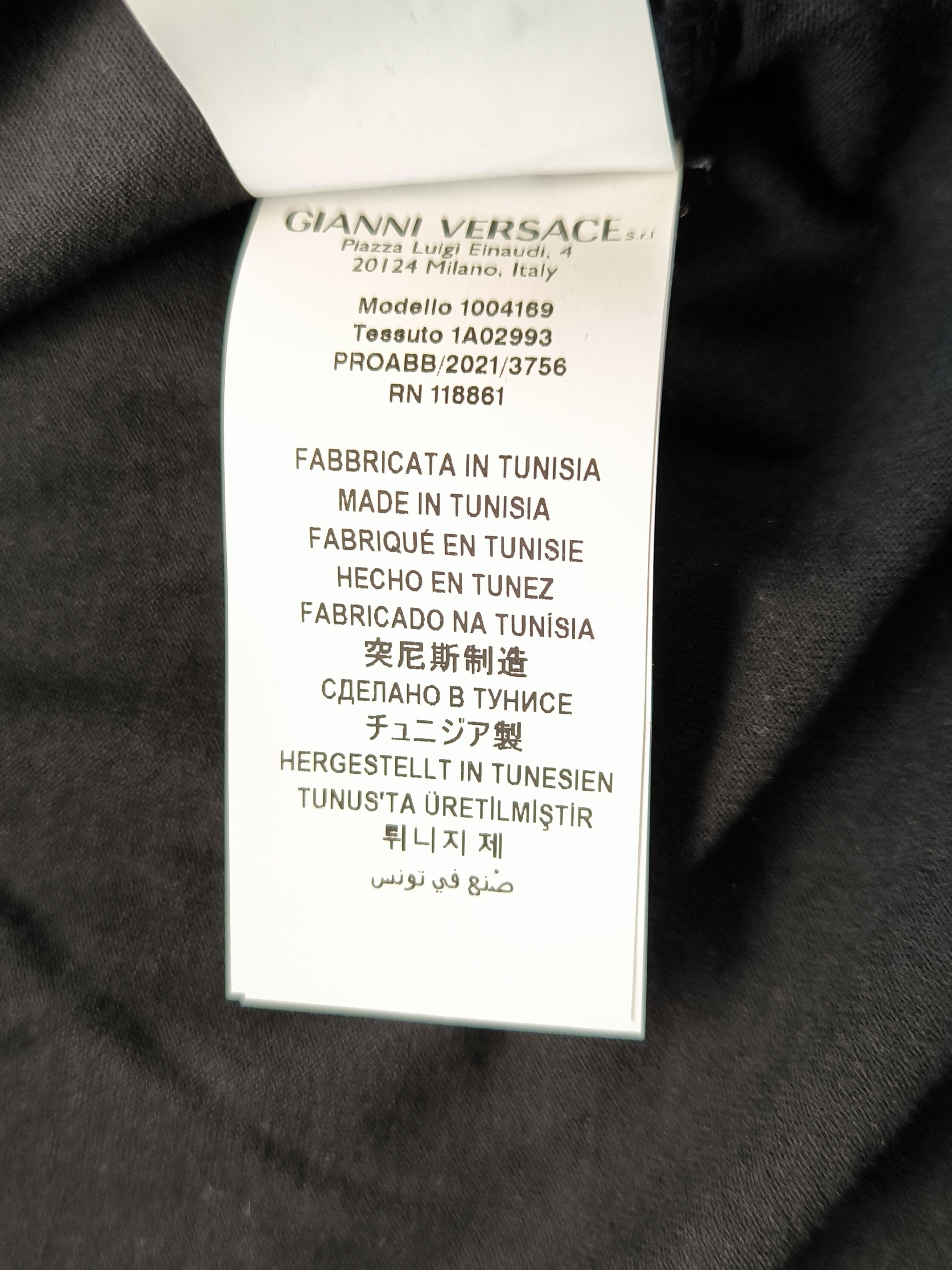 Versace Versace Medusa Psychedelic Graphic T-Shirt Black 2XL Size US XXL / EU 58 / 5 - 6 Thumbnail