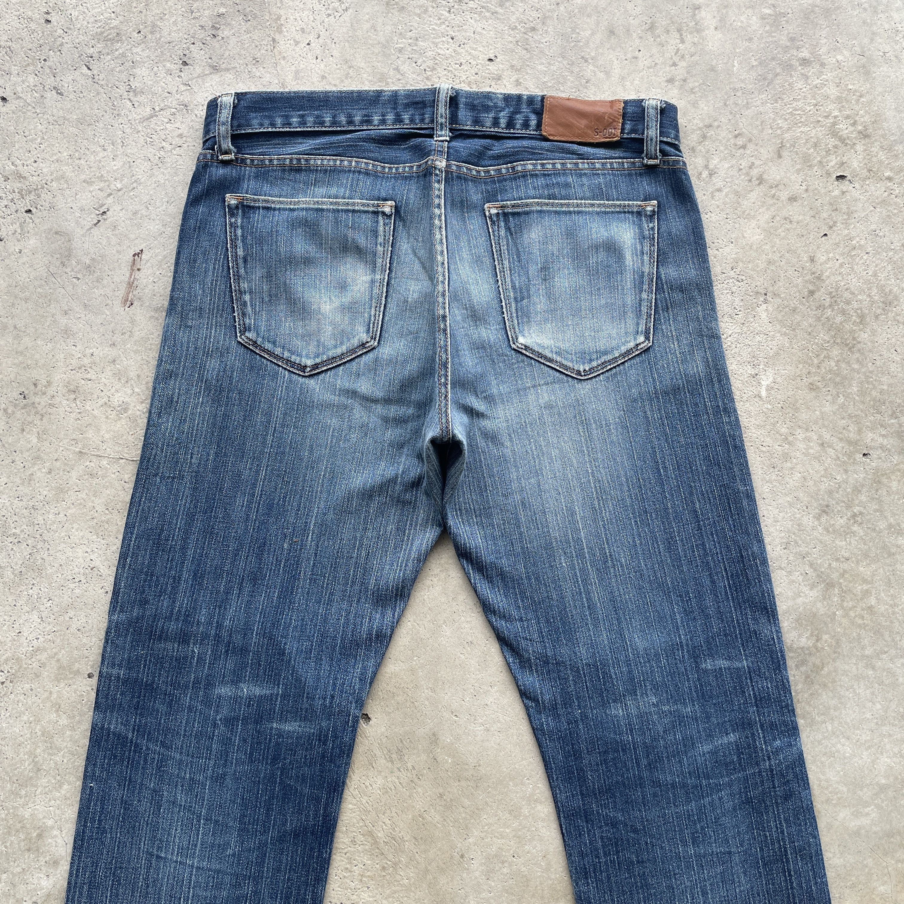 Japanese Brand VINTAGE JAPANESE DISTRESSED JEANS FADED DENIM PANTS W34 Size US 34 / EU 50 - 9 Thumbnail