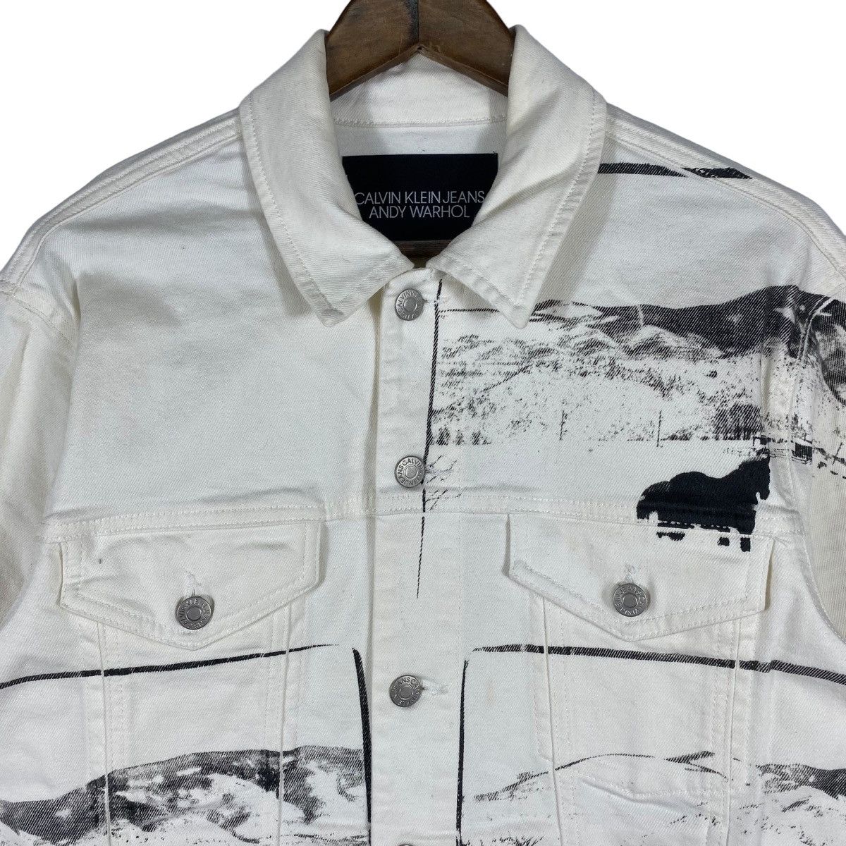Andy Warhol Calvin Klein X Andy Warhol Denim Jacket Size US S / EU 44-46 / 1 - 5 Thumbnail