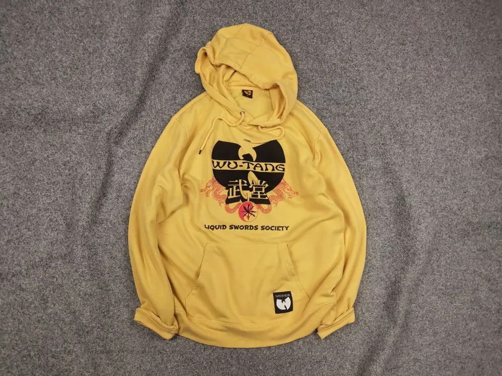 Wu-Tang Clan Wu Tang Clan liquid swords society Logo Hoodie Vintage Size US XL / EU 56 / 4 - 2 Thumbnail