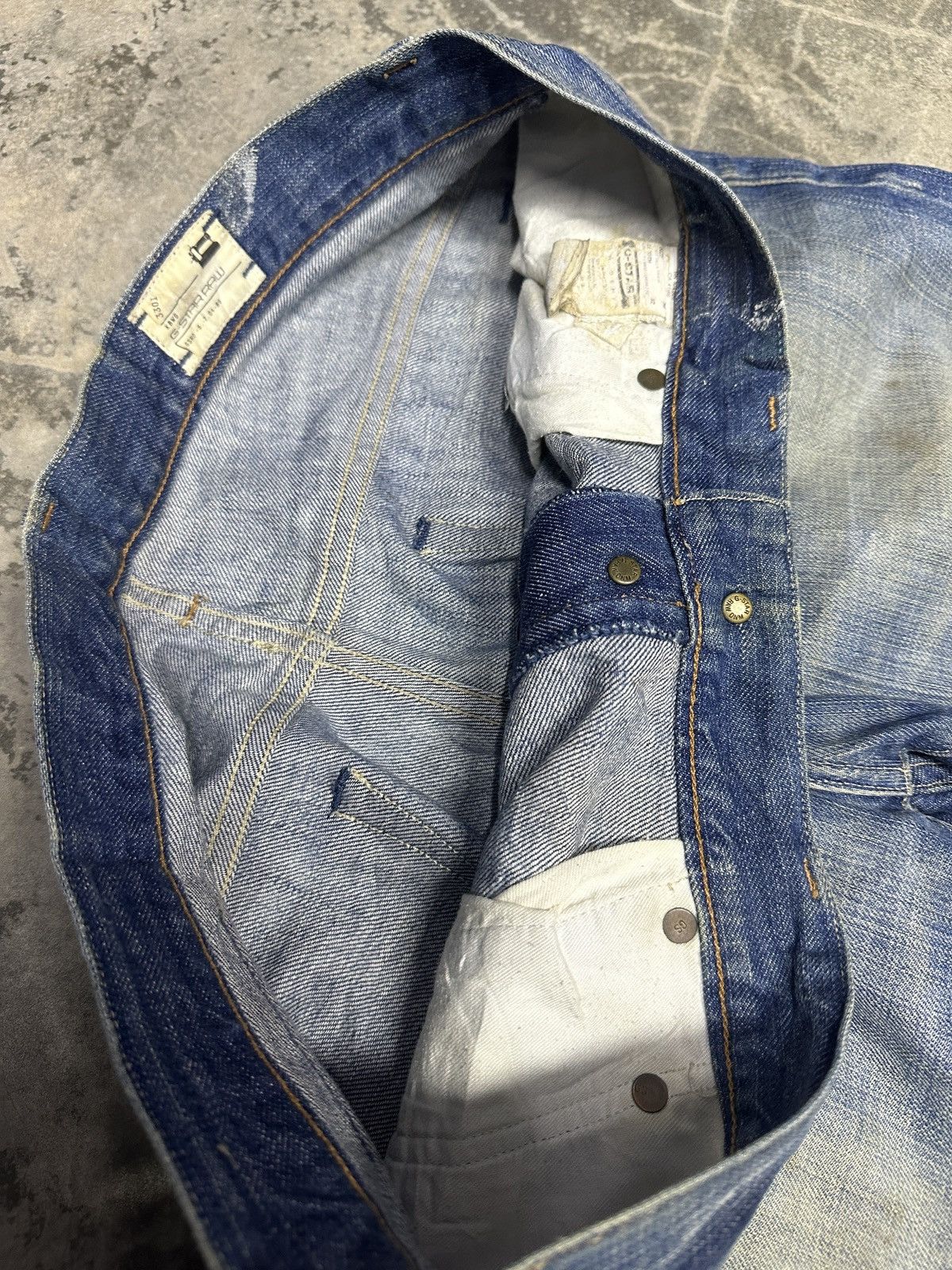 G-Star Distressed G Star Raw 3301 Denim Size US 38 / EU 54 - 7 Thumbnail