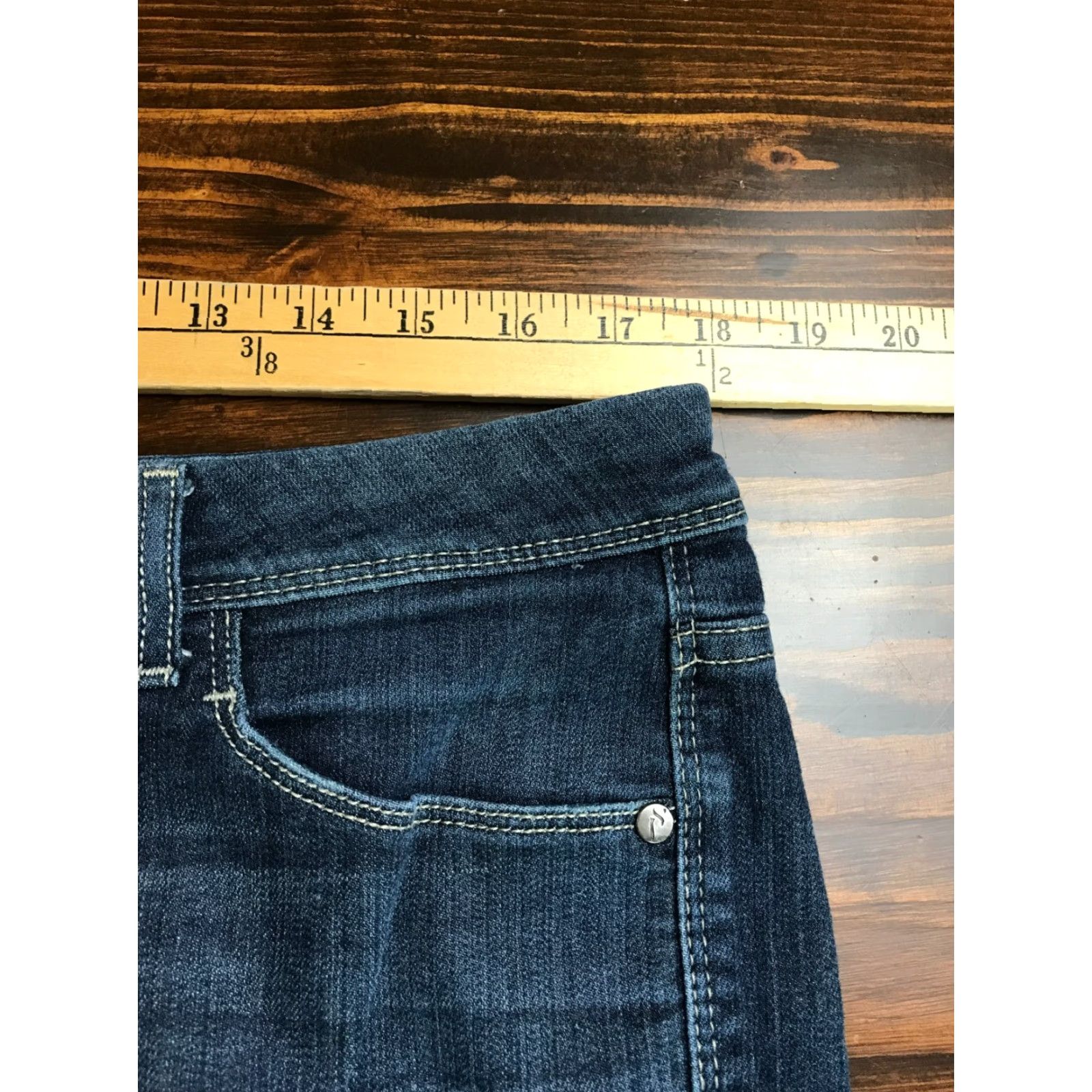 Vintage Simply Vera Vera Wang Jeans Women's Size 16 Black Denim Skinny Pockets Size 38" / US 16 / IT 52 - 3 Thumbnail
