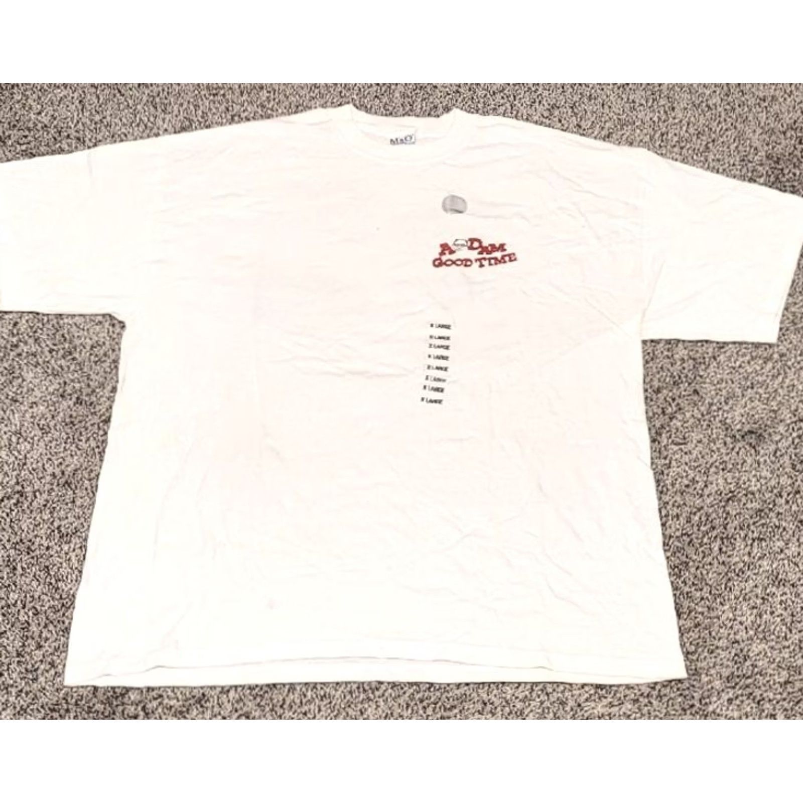 Vintage VINTAGE Hooters Adam Good Times Restaurant T-Shirt XL Heavy Weight Graphic Tee Men White 90s Logo Short Sleeve Crew Neck Cotton United States M&o Size US XL / EU 56 / 4 - 2 Thumbnail