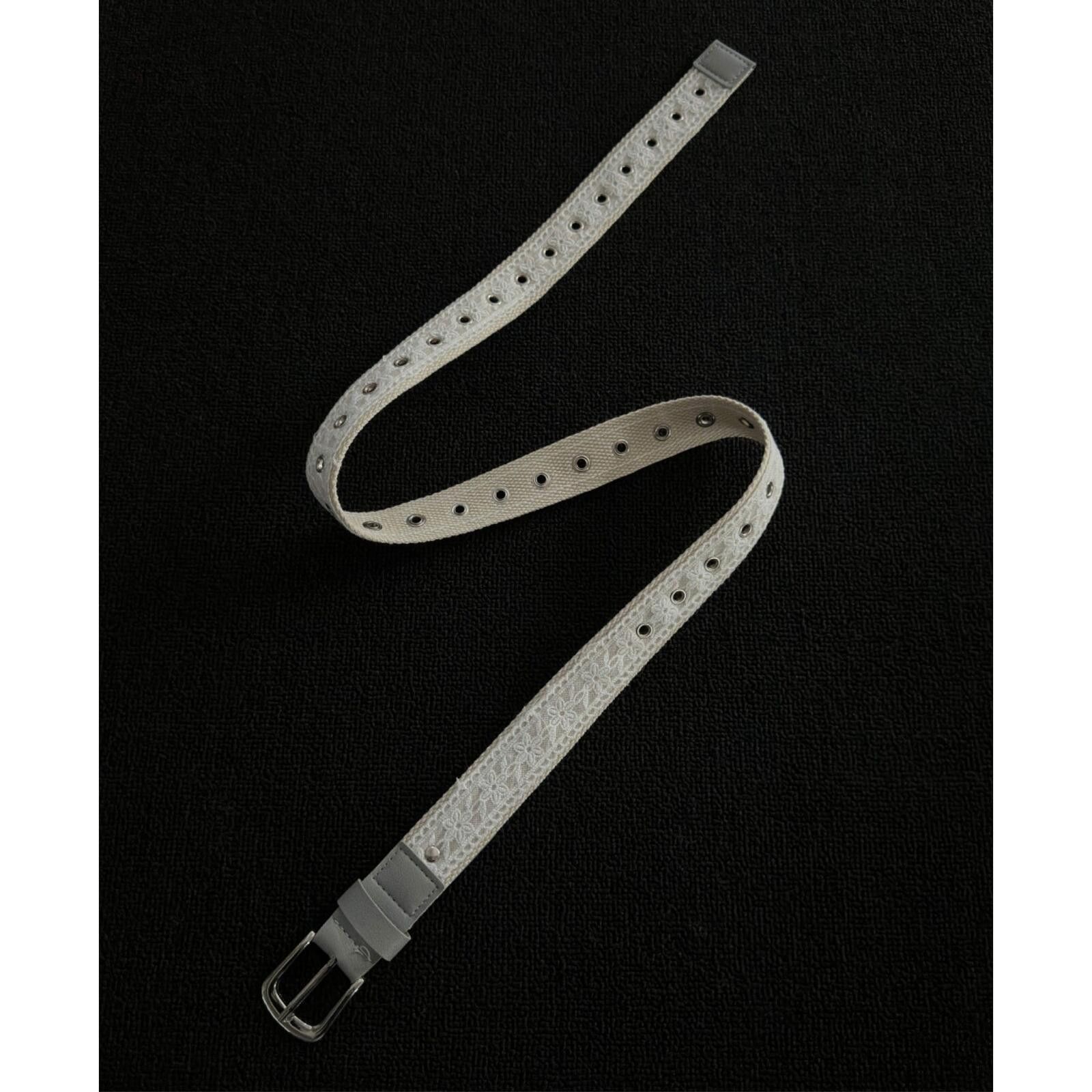 Other White Lace Cut-Out Belt | Sweet Punk Street Design Size ONE SIZE - 3 Thumbnail