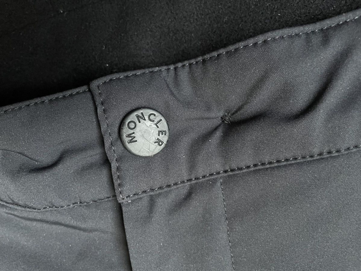 Moncler Grenoble Moncler Grenoble Black Nylon Ski Pants Men's Size US 34 / EU 50 - 4 Thumbnail