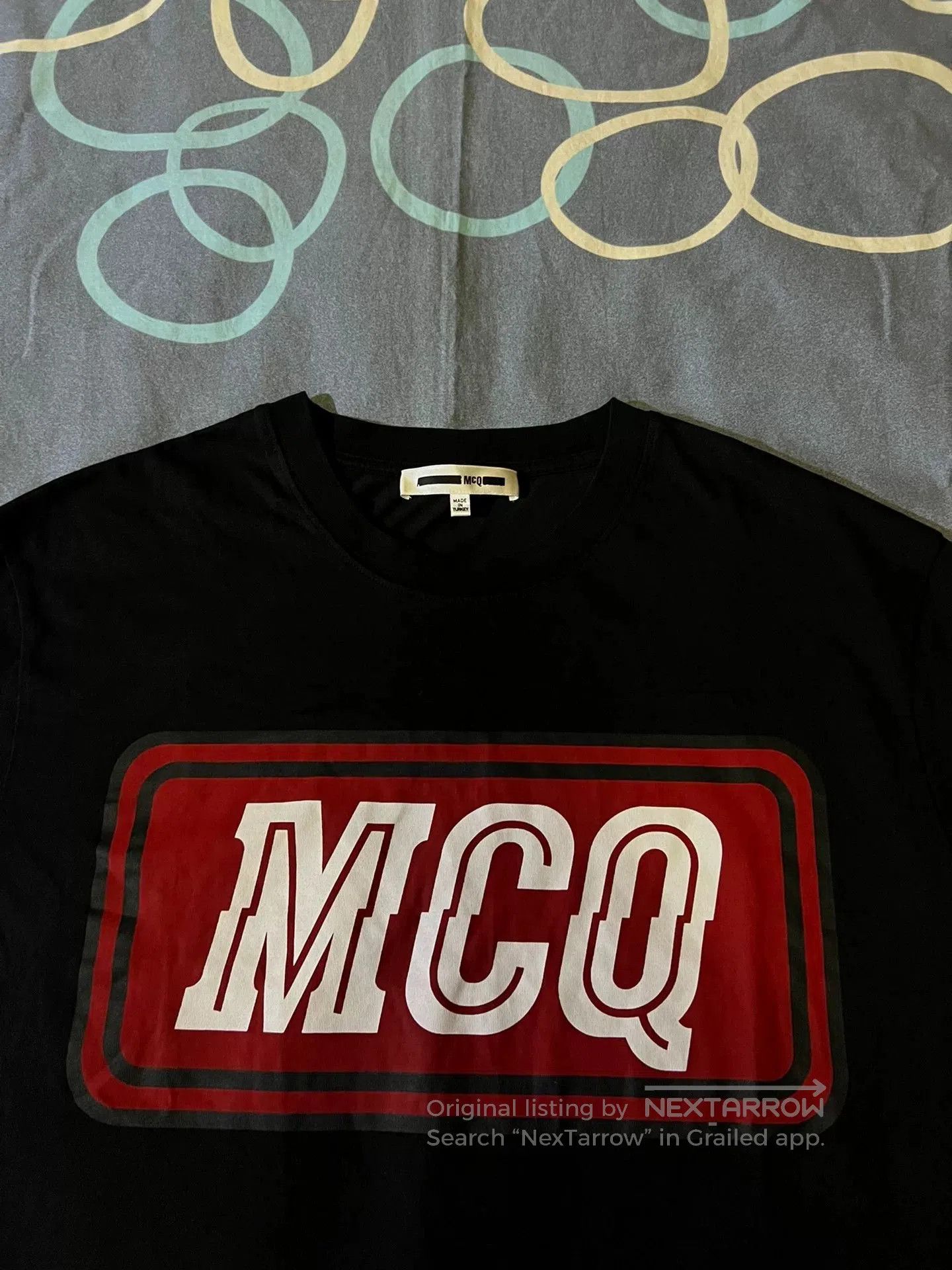 Alexander McQueen McQueen Slogan Print Embroidery T-Shirt. Size US XL / EU 56 / 4 - 2 Thumbnail